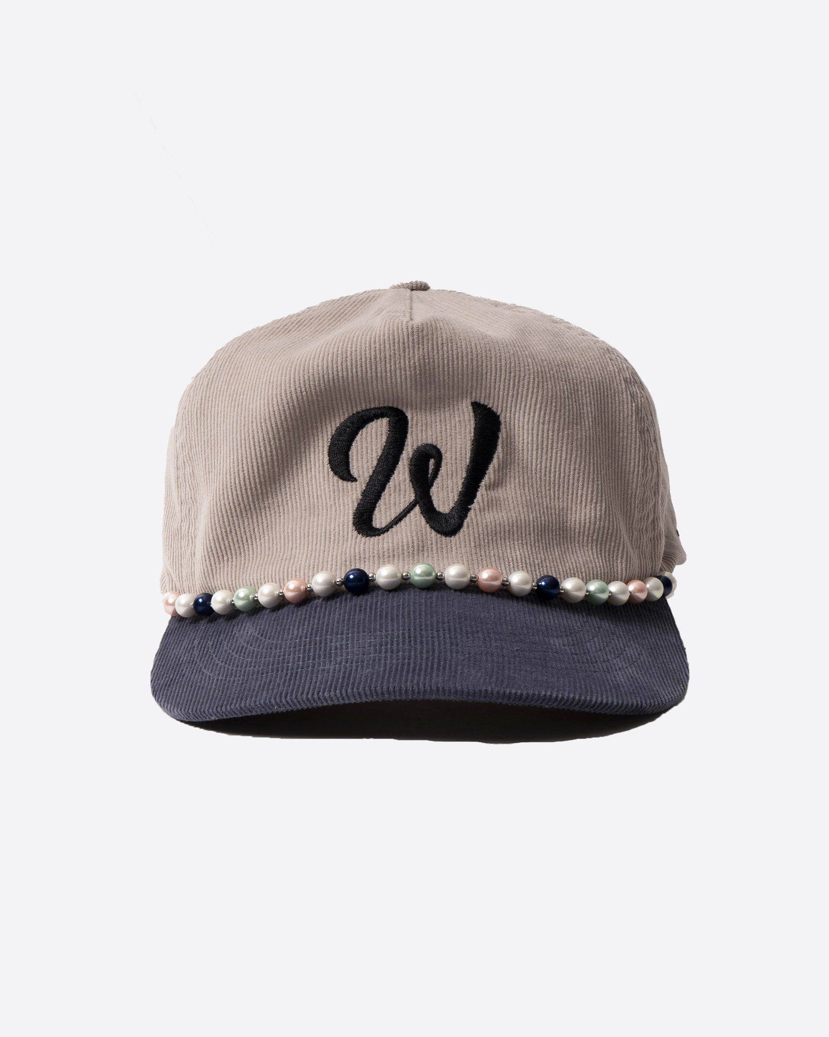 帽子 CORDUROY CASQUETTE W/PLATINUM CHARM WHYAT.W.PearlCap.png?v=1767190390