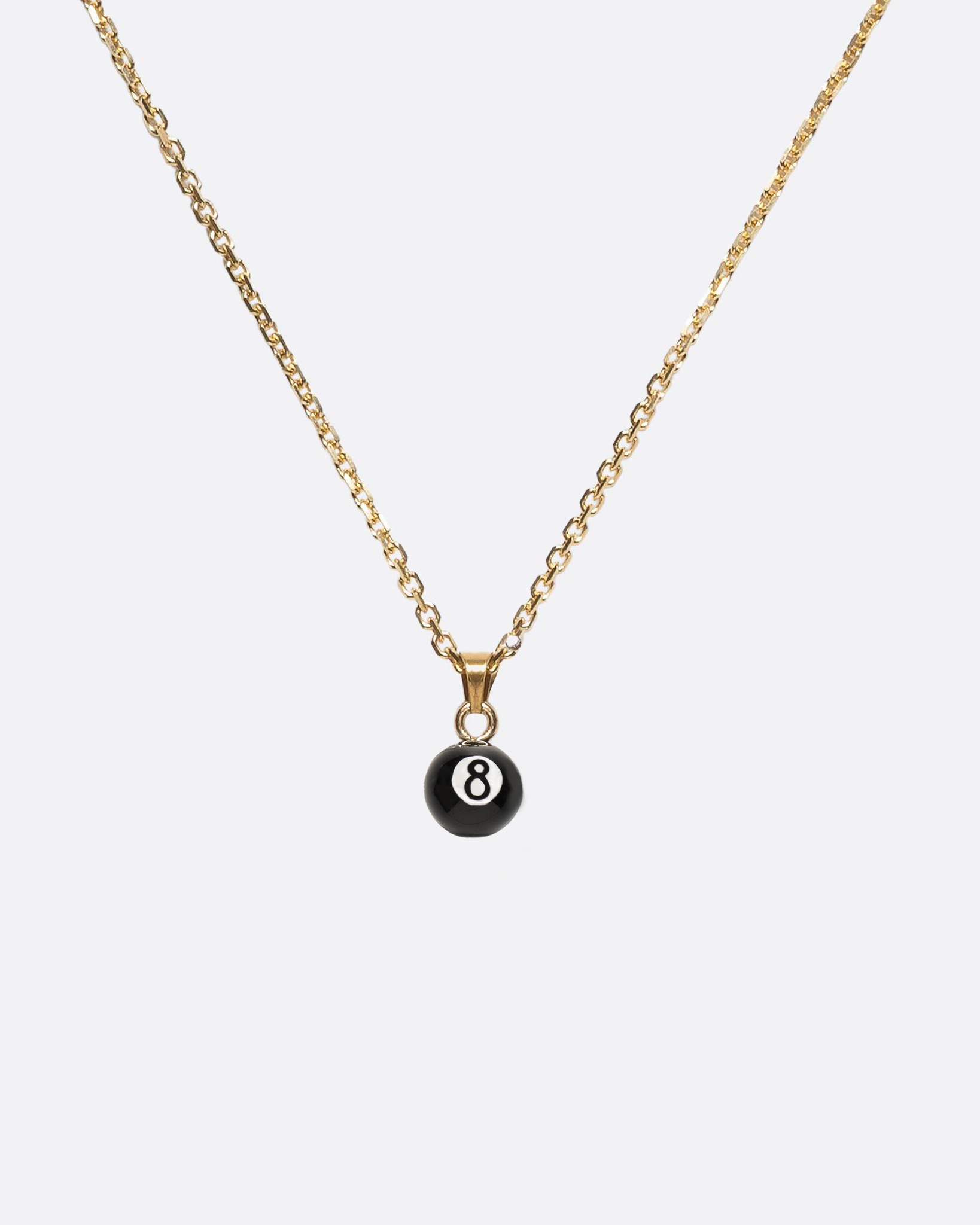 Necklace with 8-Ball charm