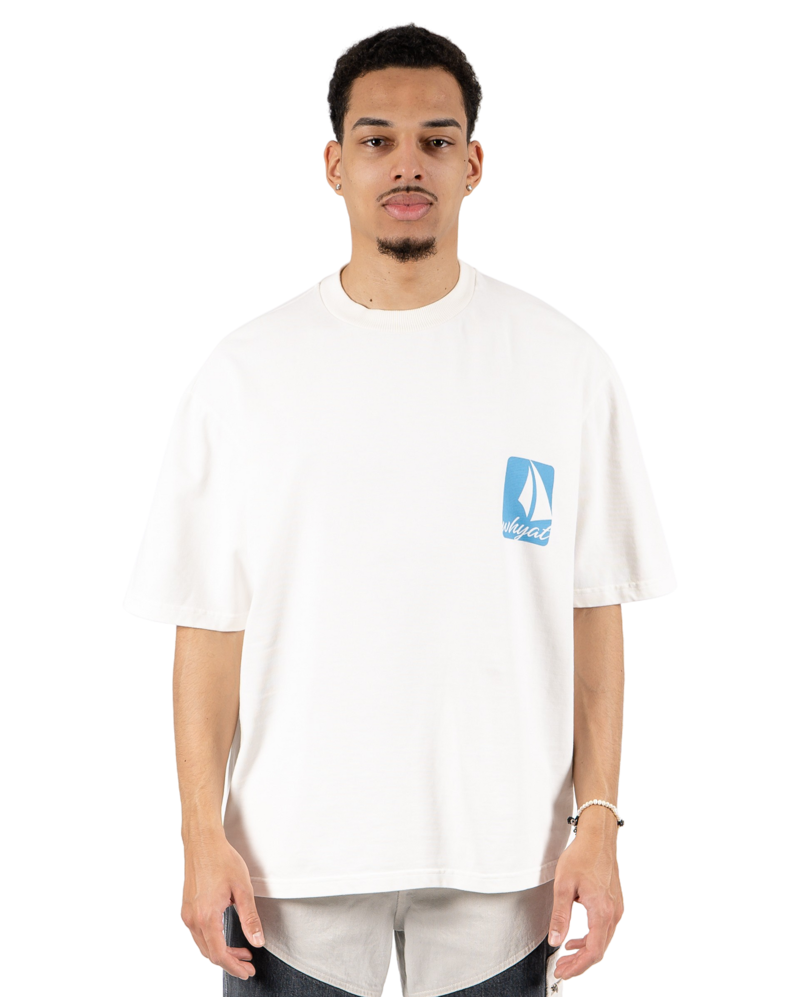 WHYAT TEE SAILING -WHITE