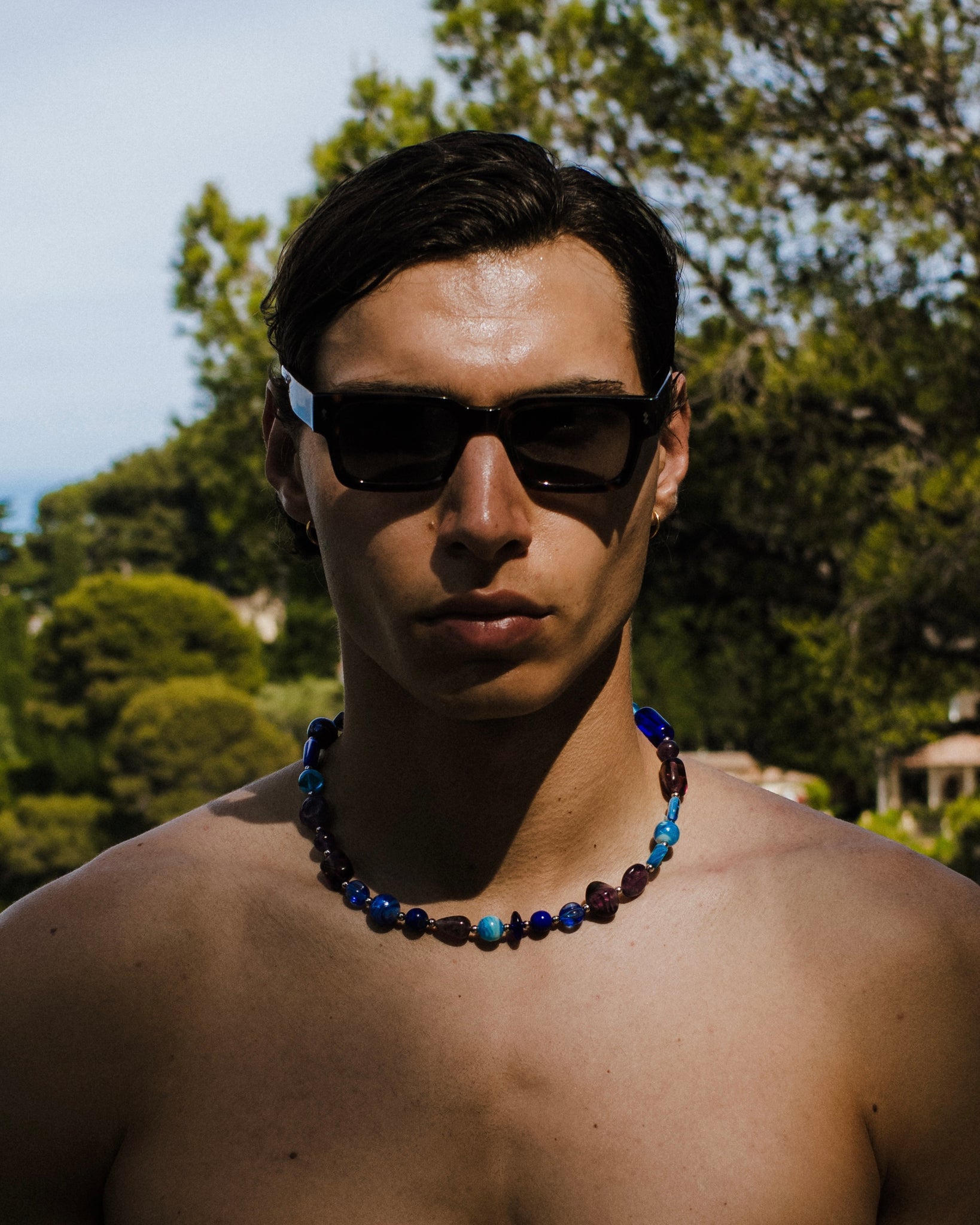 WHYAT Necklace "Ocean Stones"