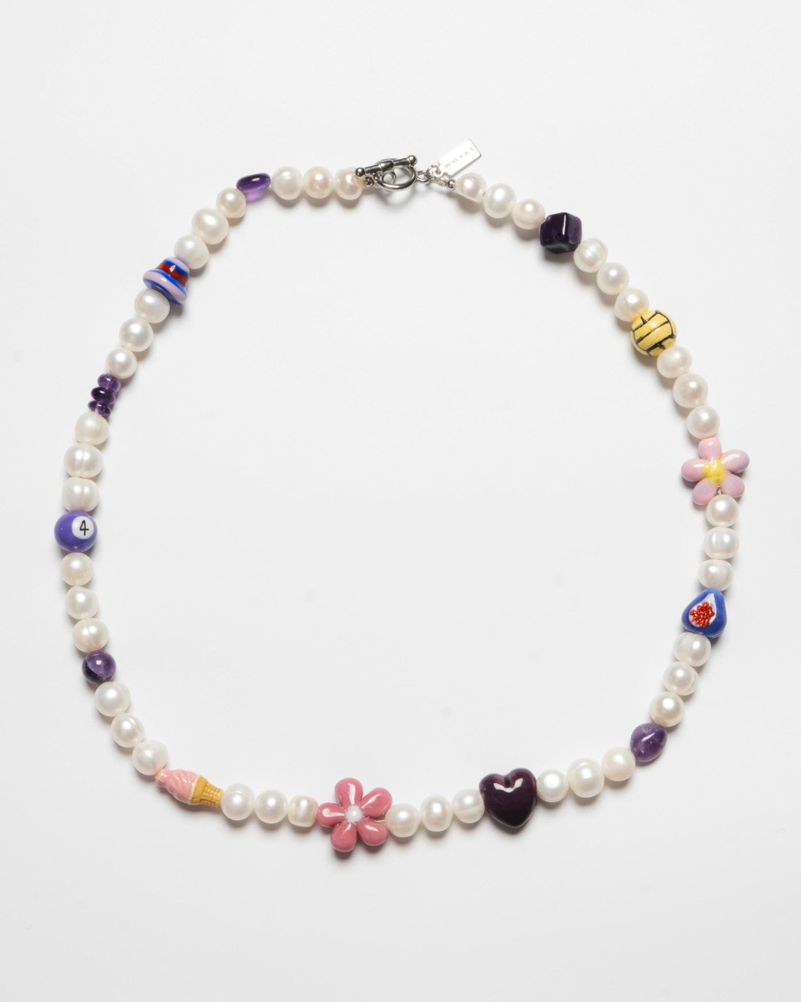 WHYAT Necklace "Summer breeze " Charms