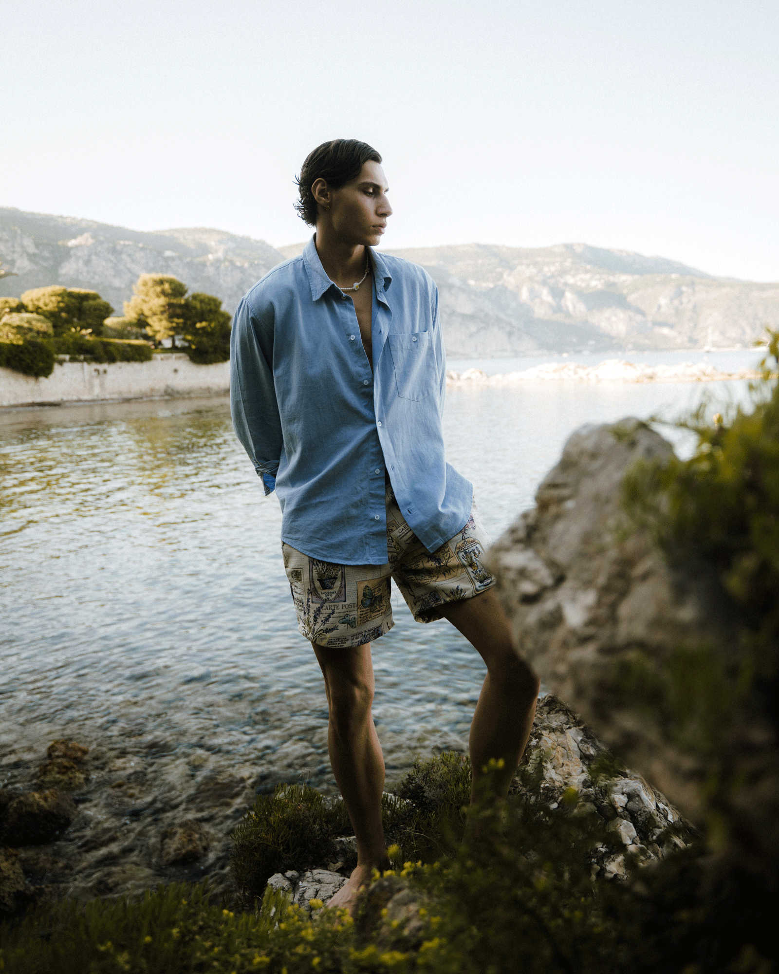 WHYAT Handmade Shorts - "Carte Postale"