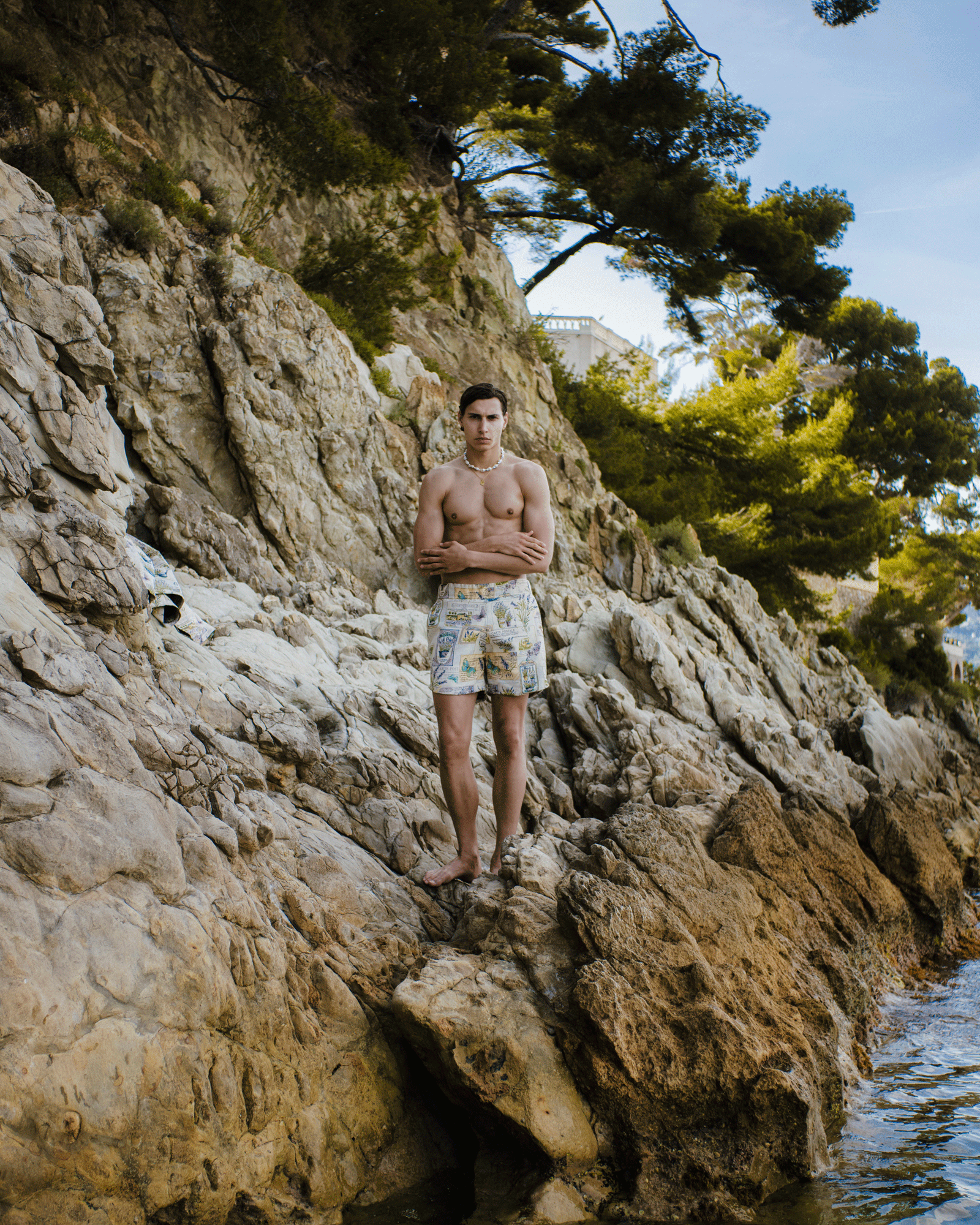 WHYAT Handmade Shorts - "Carte Postale"