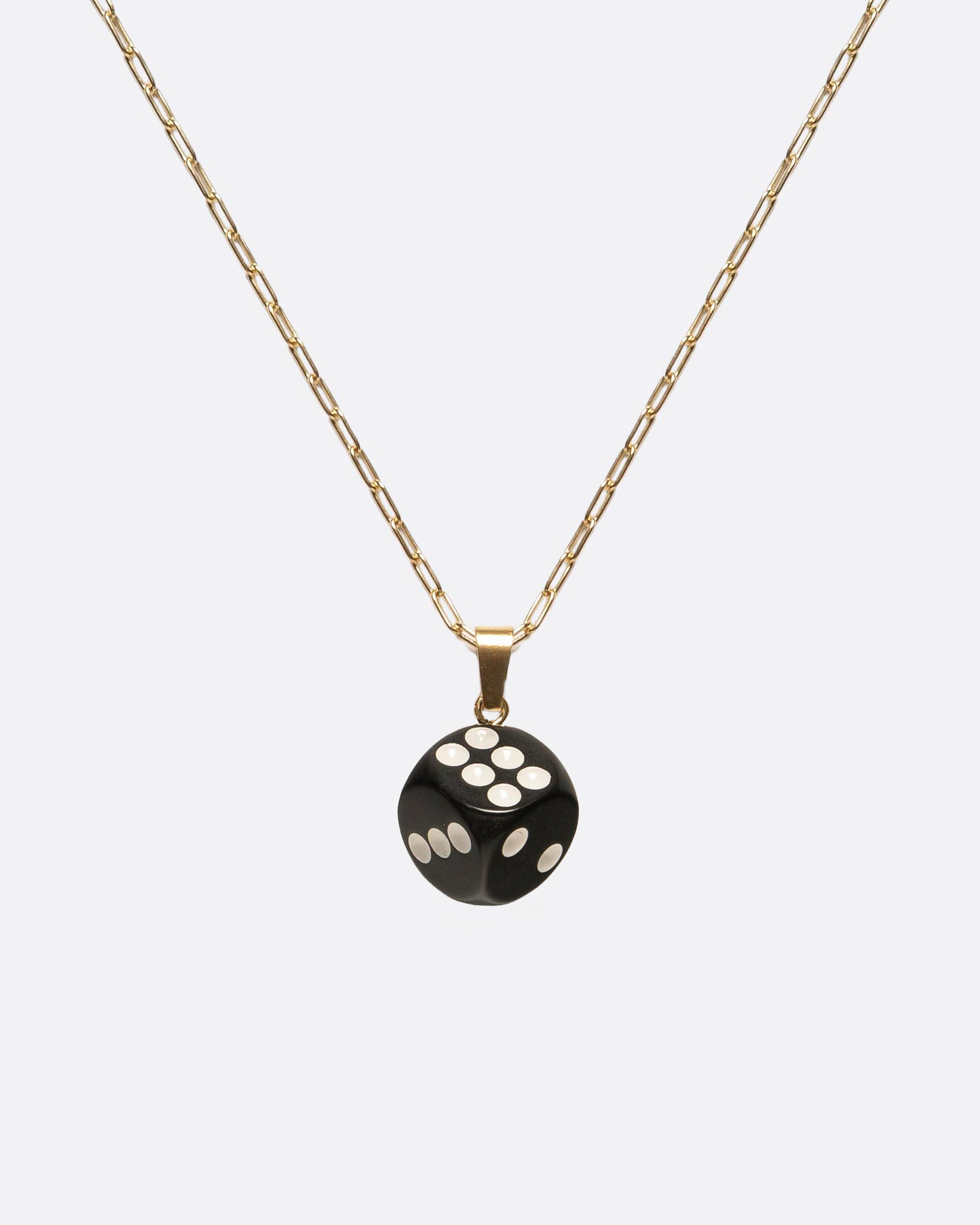 WHYAT Necklace "Dice" black