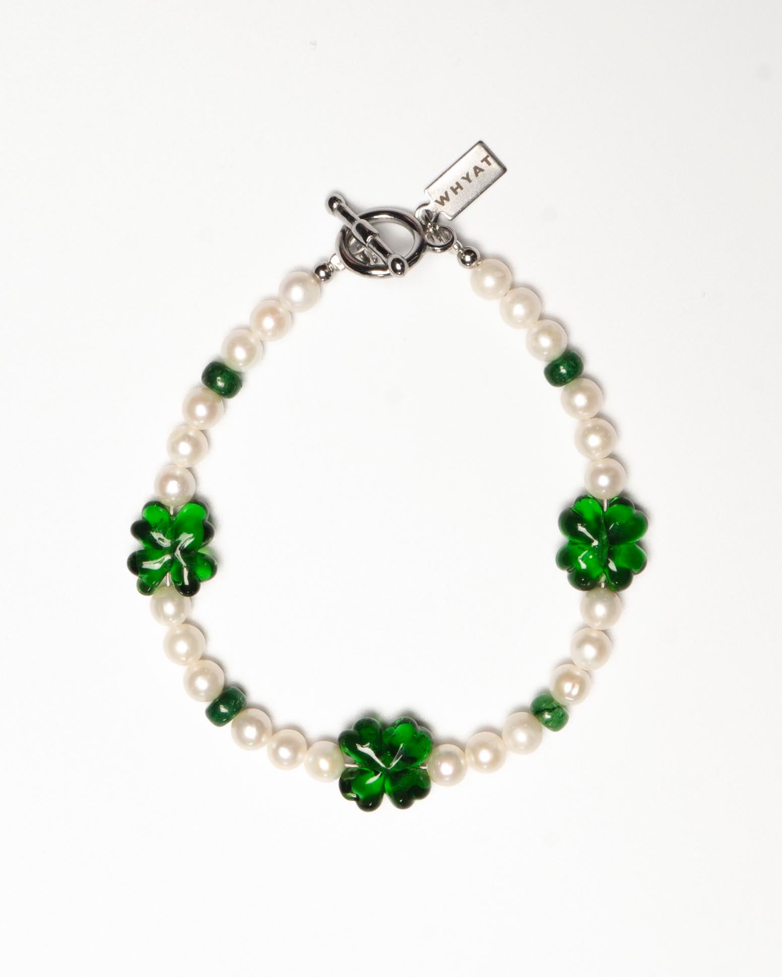 WHYAT Bracelet with clover charms