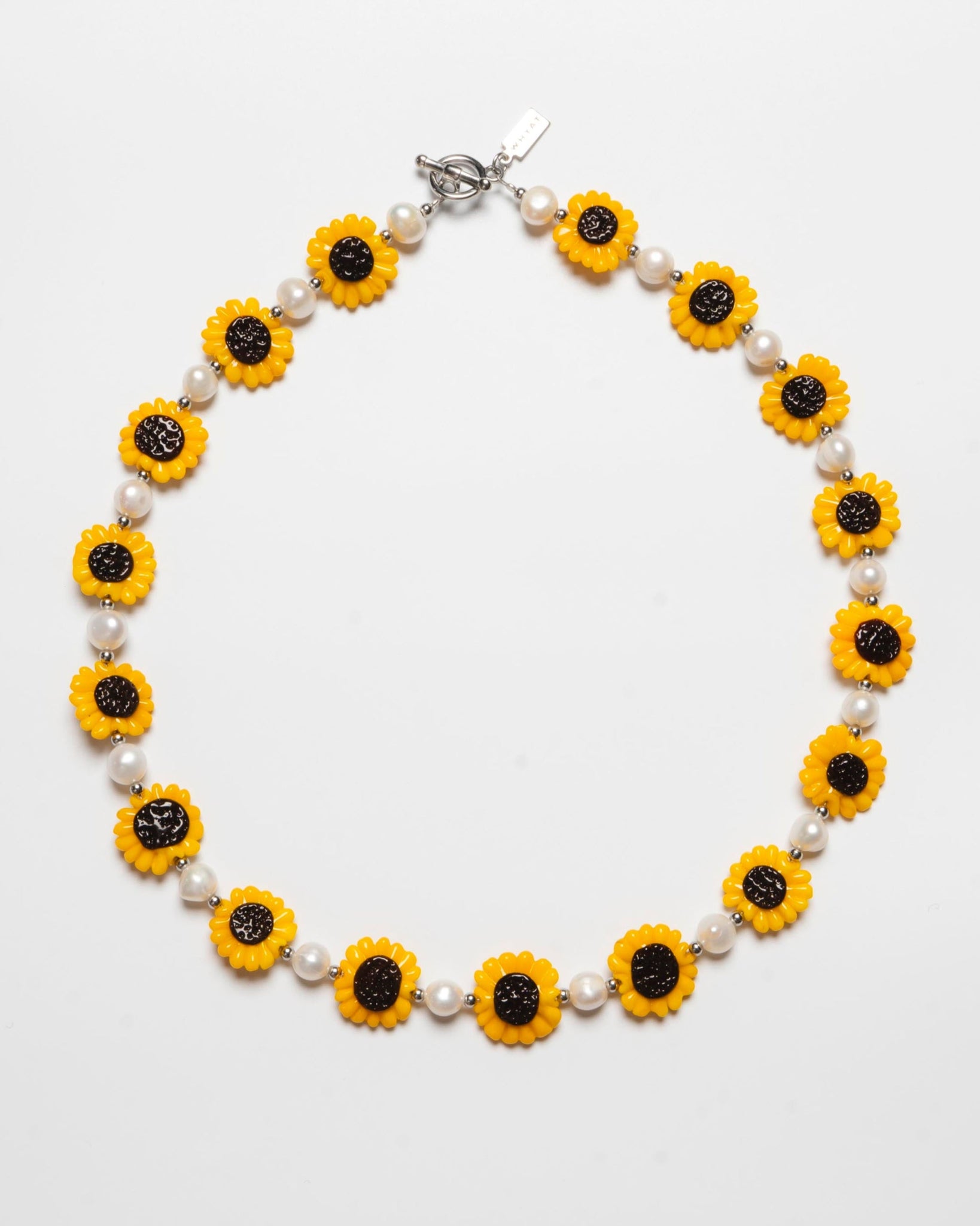 WHYAT Necklace with Sunflower