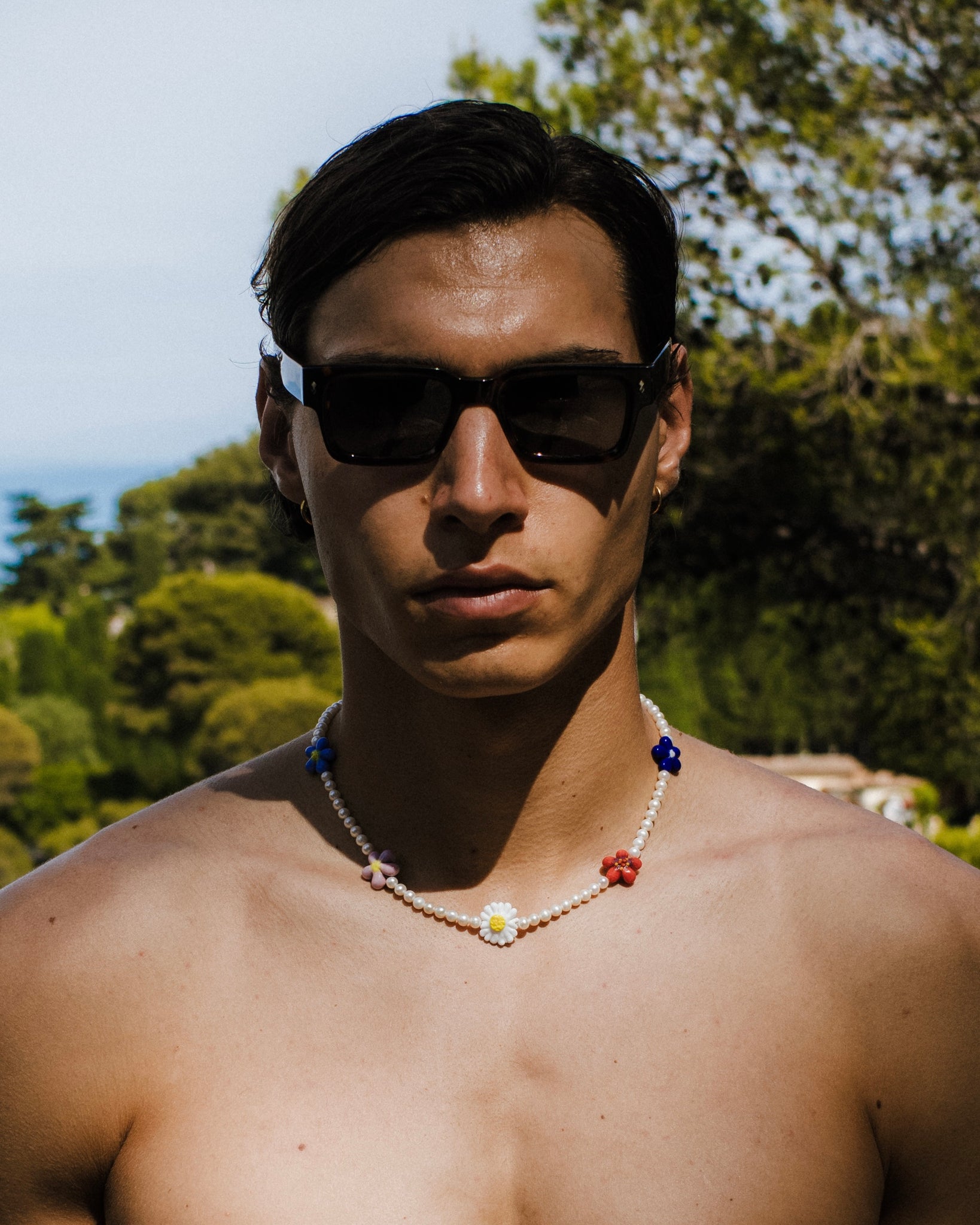 WHYAT Flower Necklace 