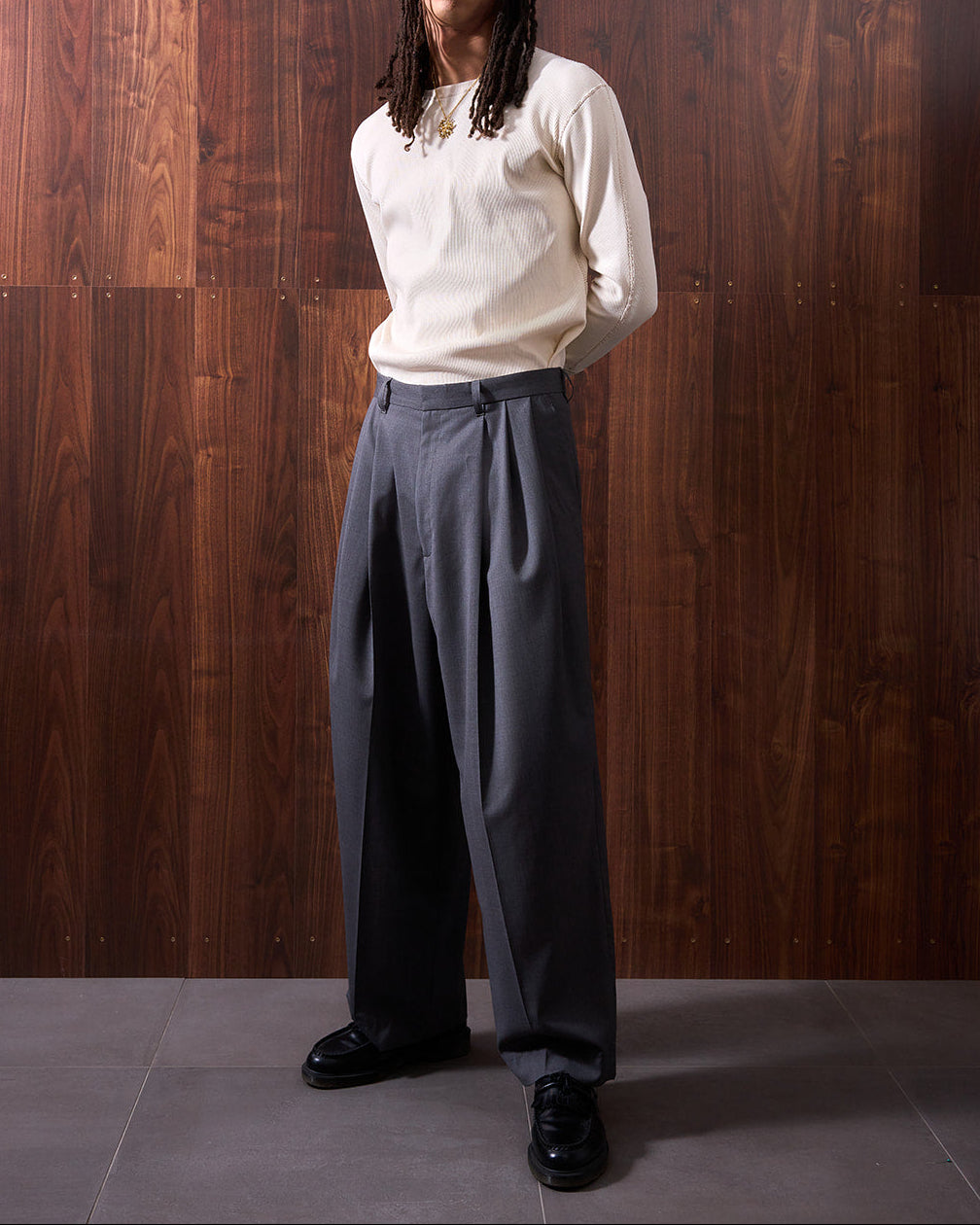 WHYAT Handmade Suitpants -Grey