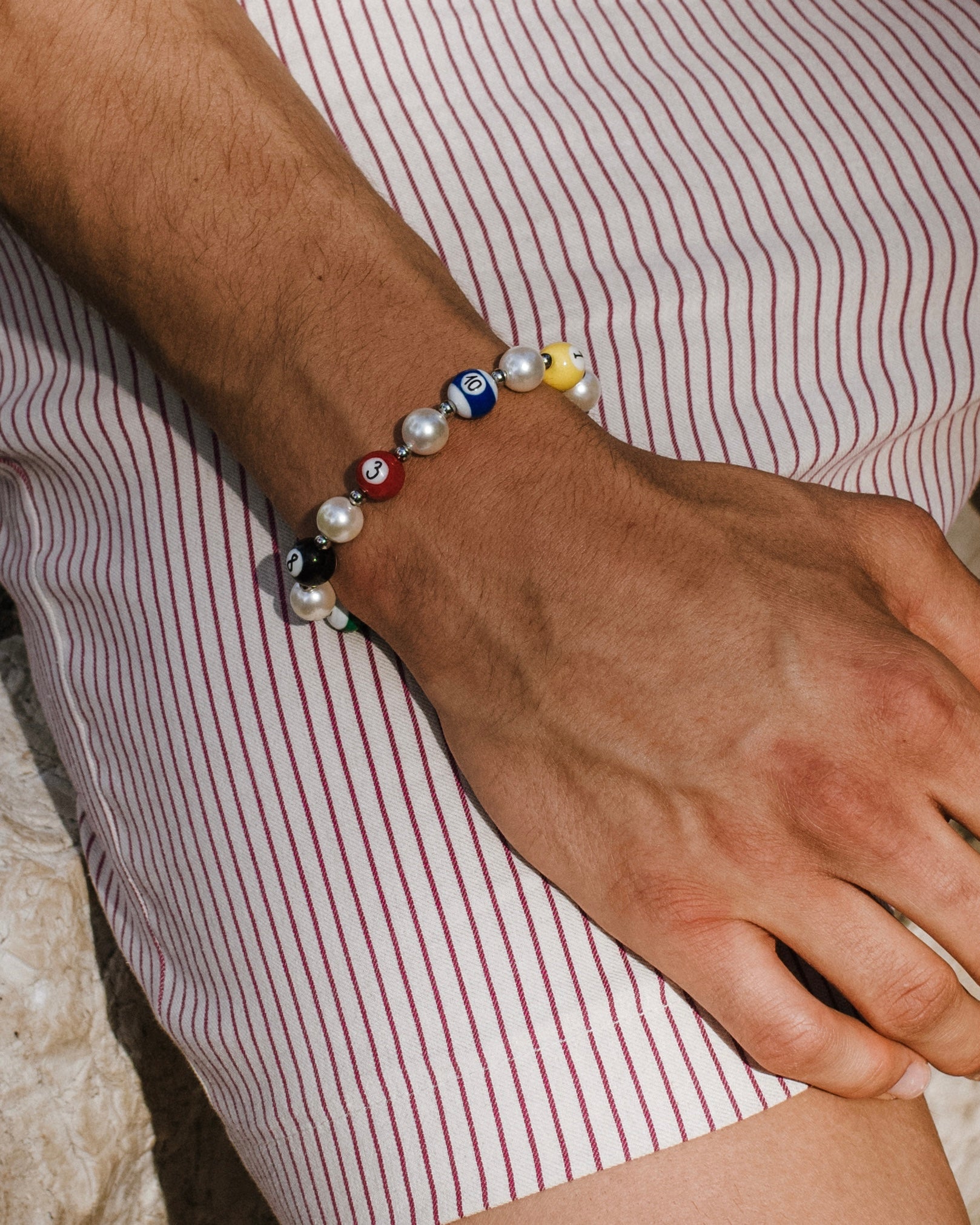 billiards pearl bracelet