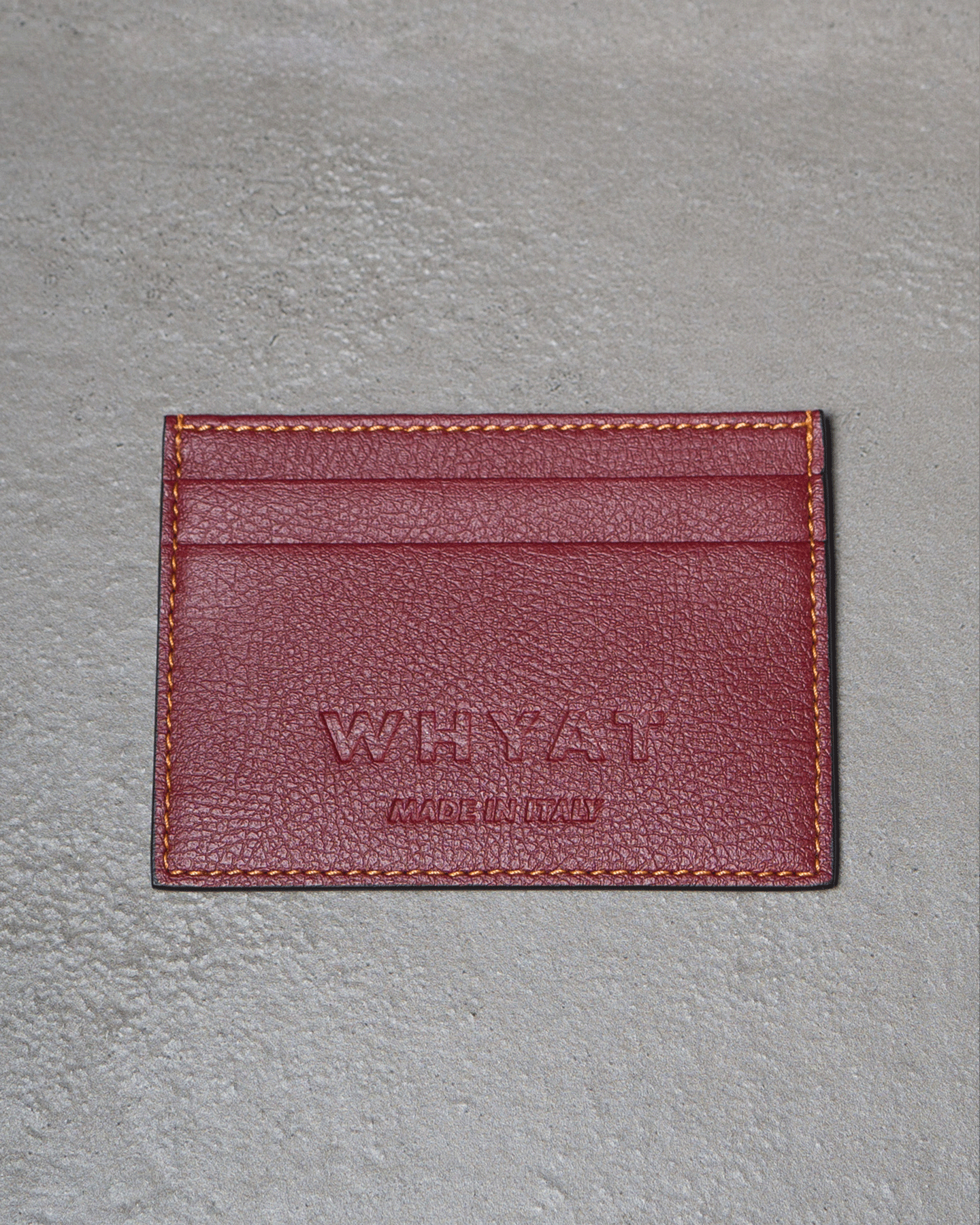 WHYAT Cardholder Red