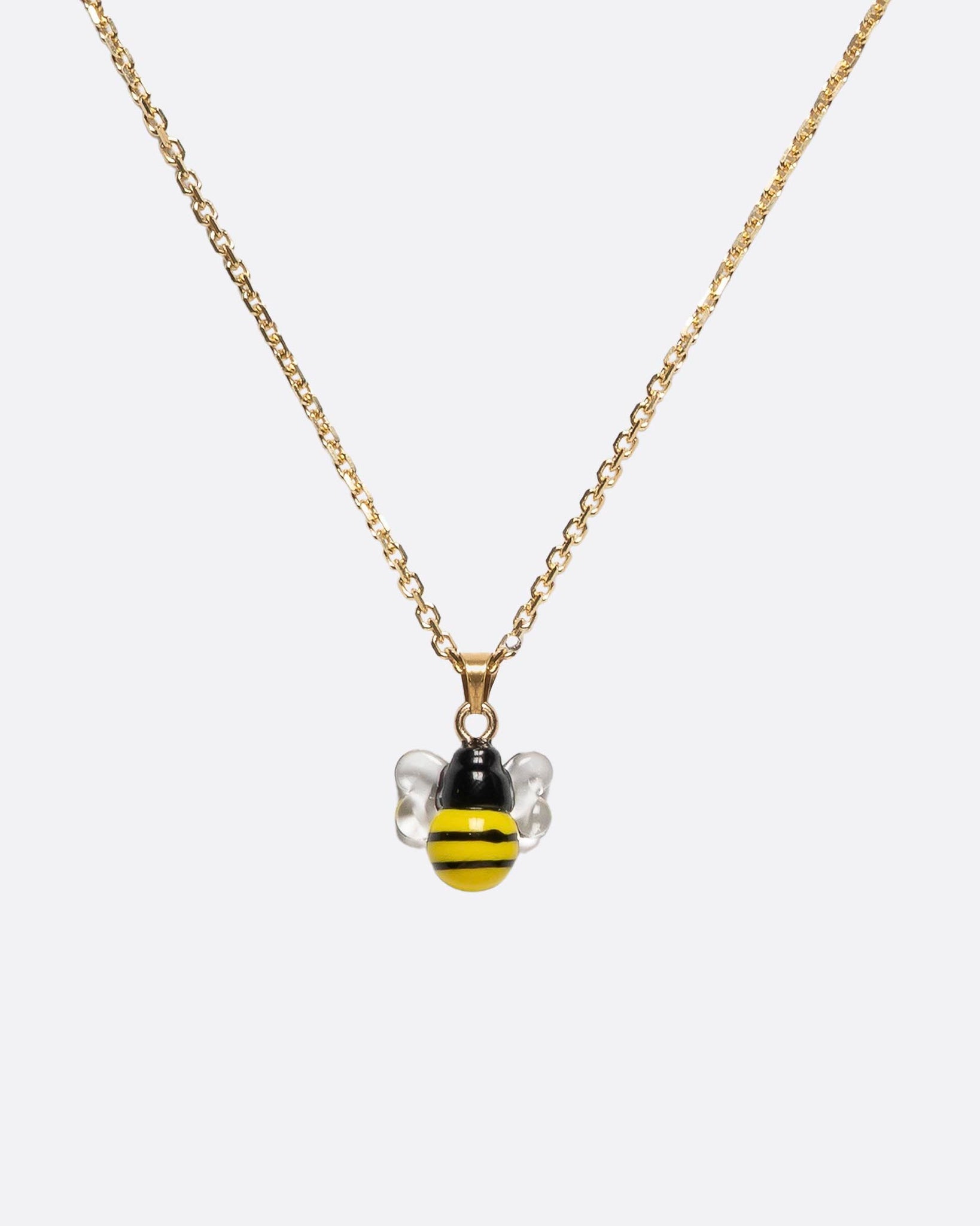 WHYAT Necklace with Bee pendant