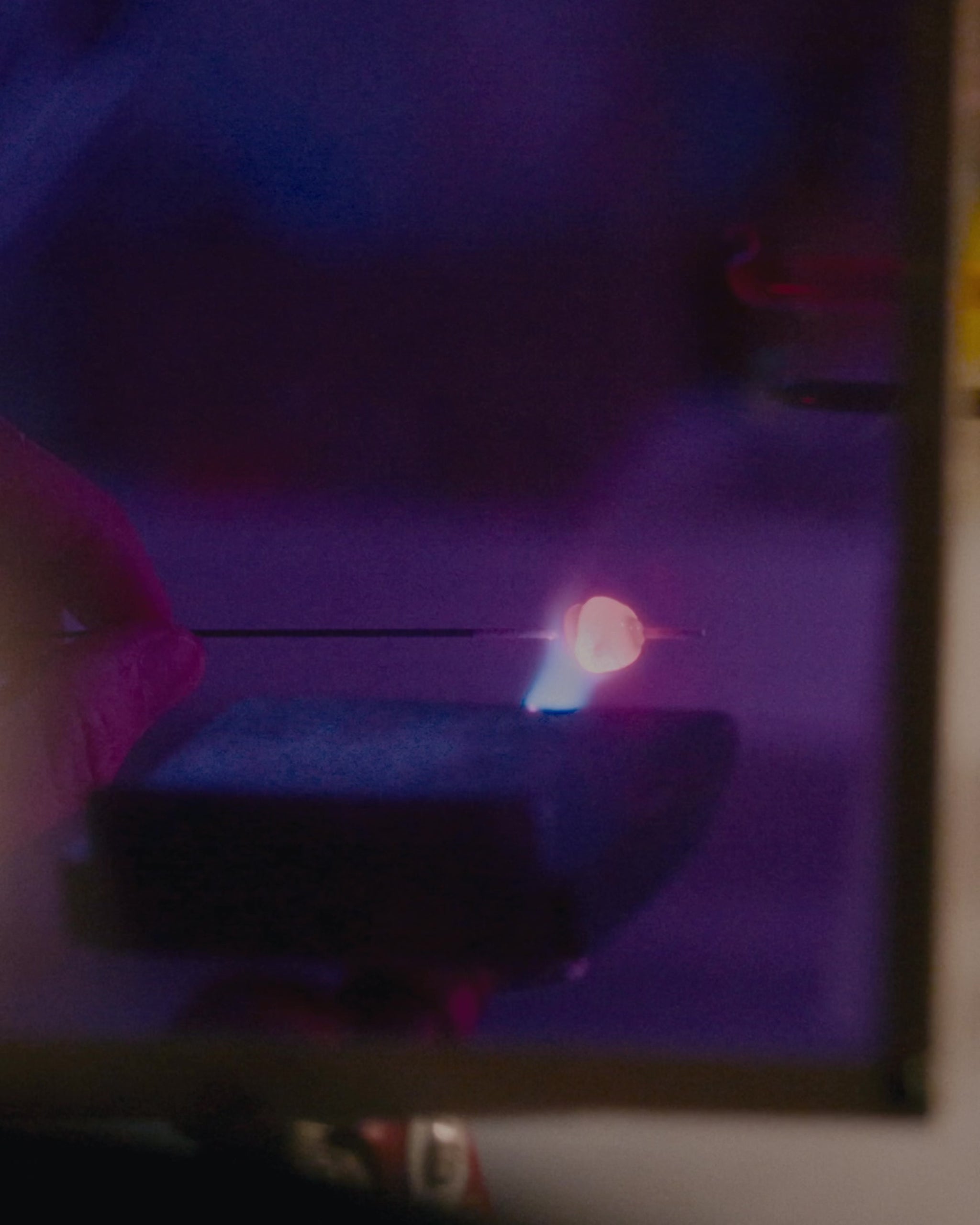 Glass charms production