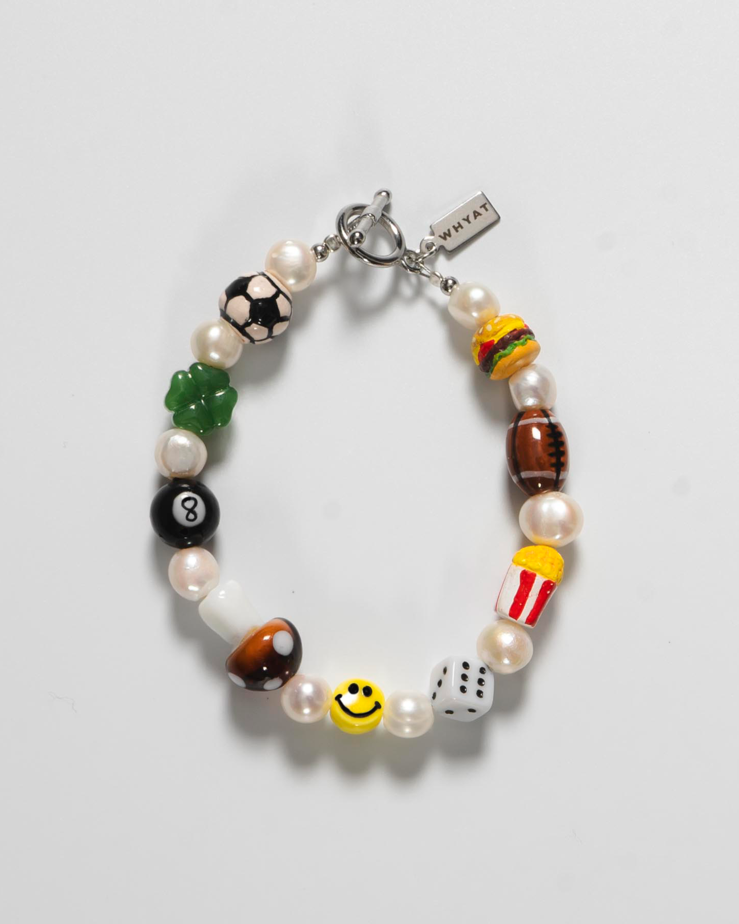 WHYAT Pearl Charms bracelet