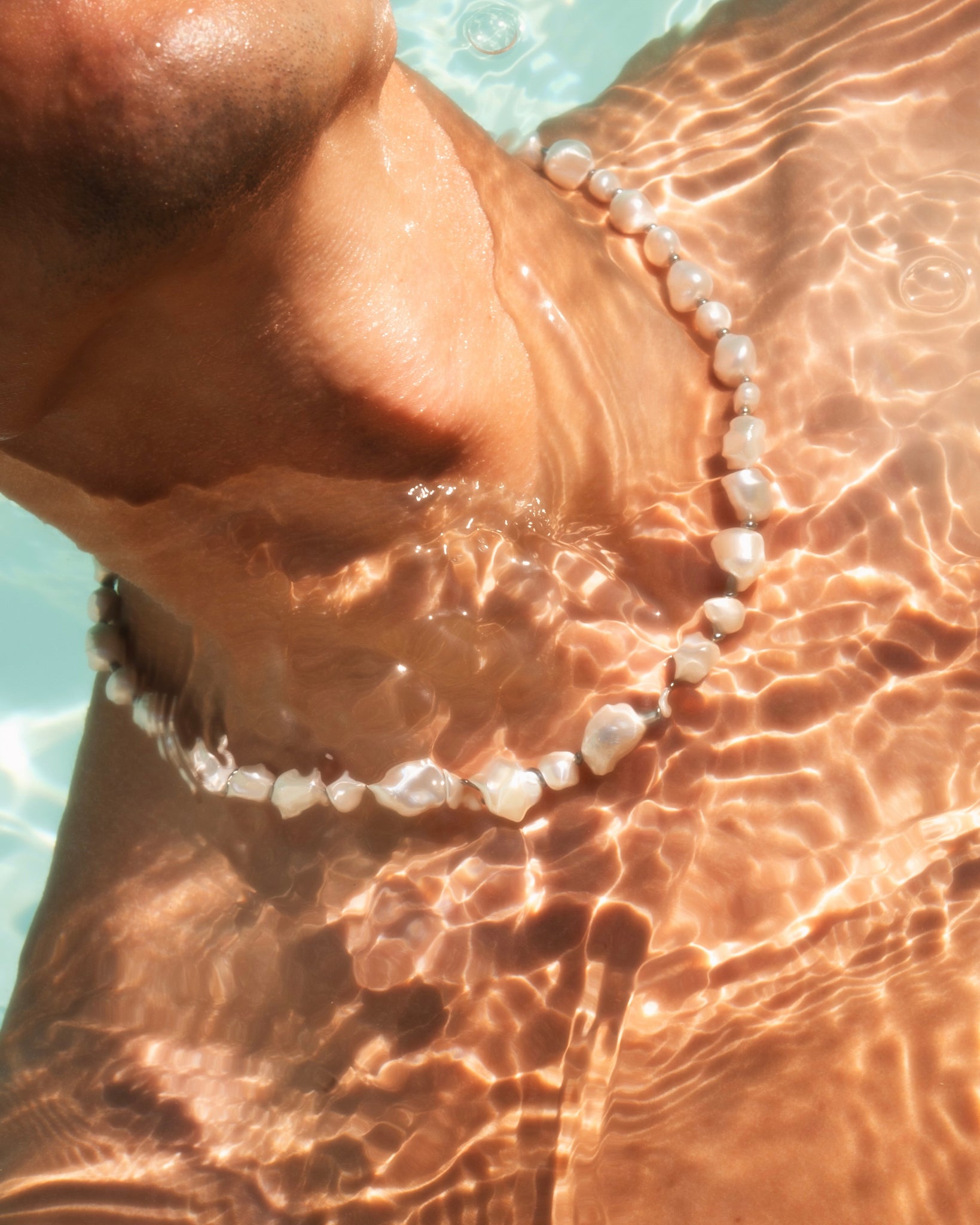 Freshwater pearl necklace