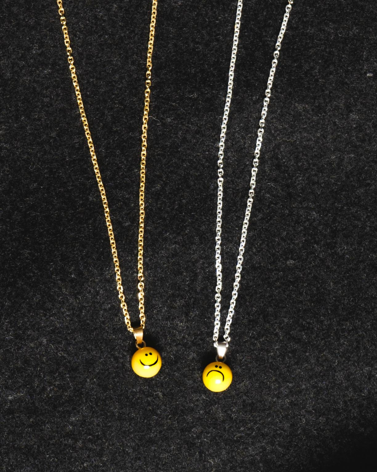 smiley necklace