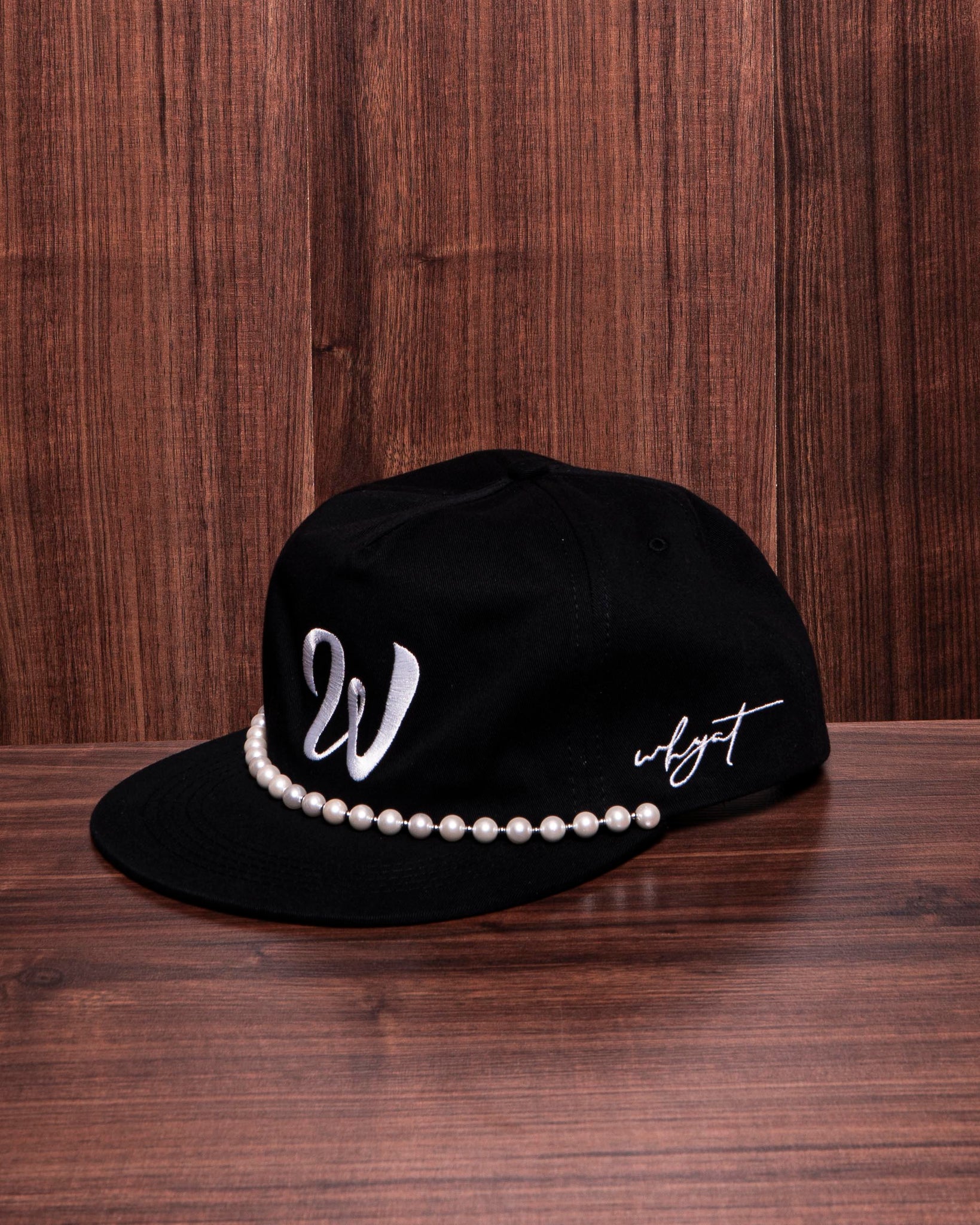 WHYAT "W Pearl Cap" - Black