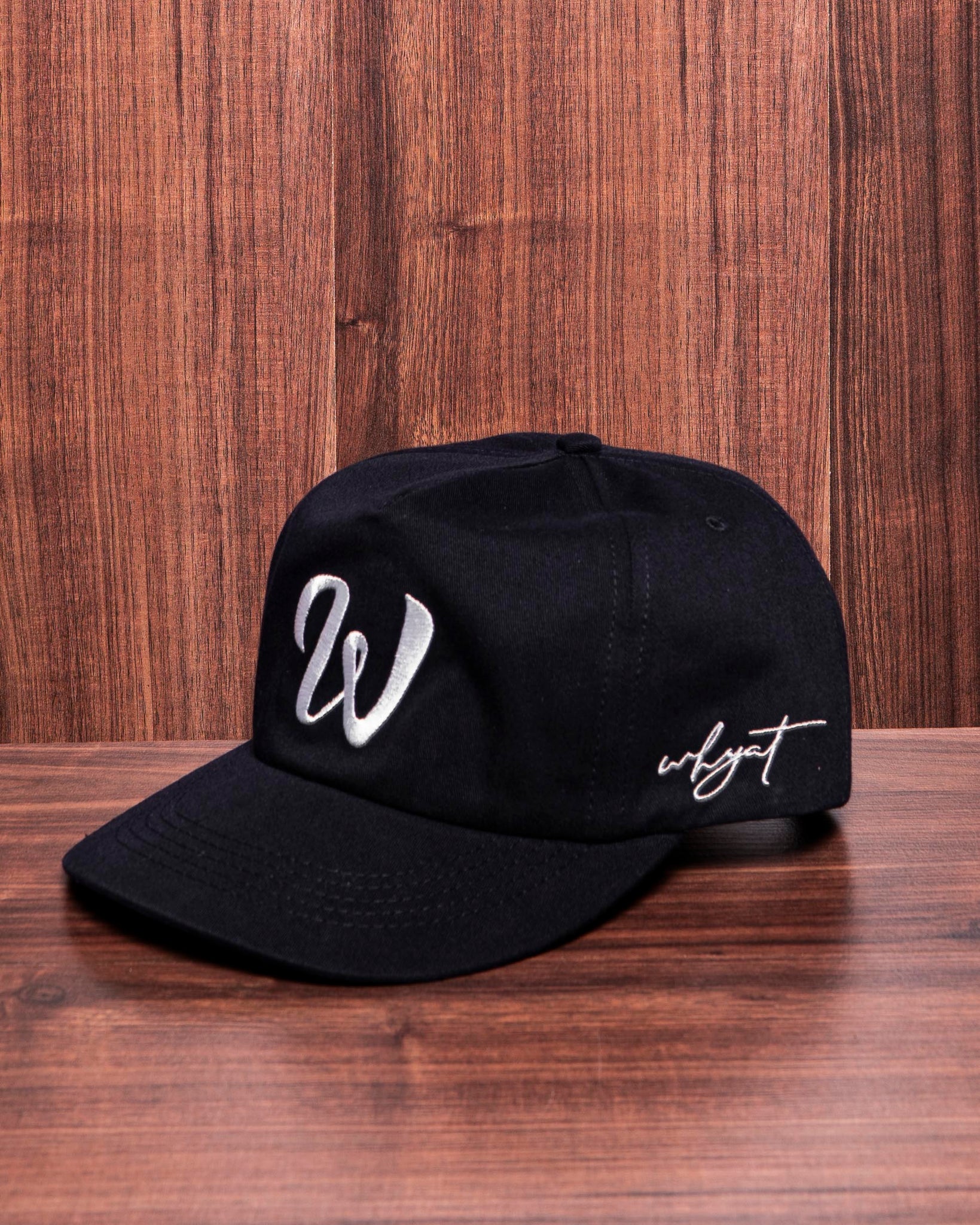 WHYAT "W Logo" Cap- Black