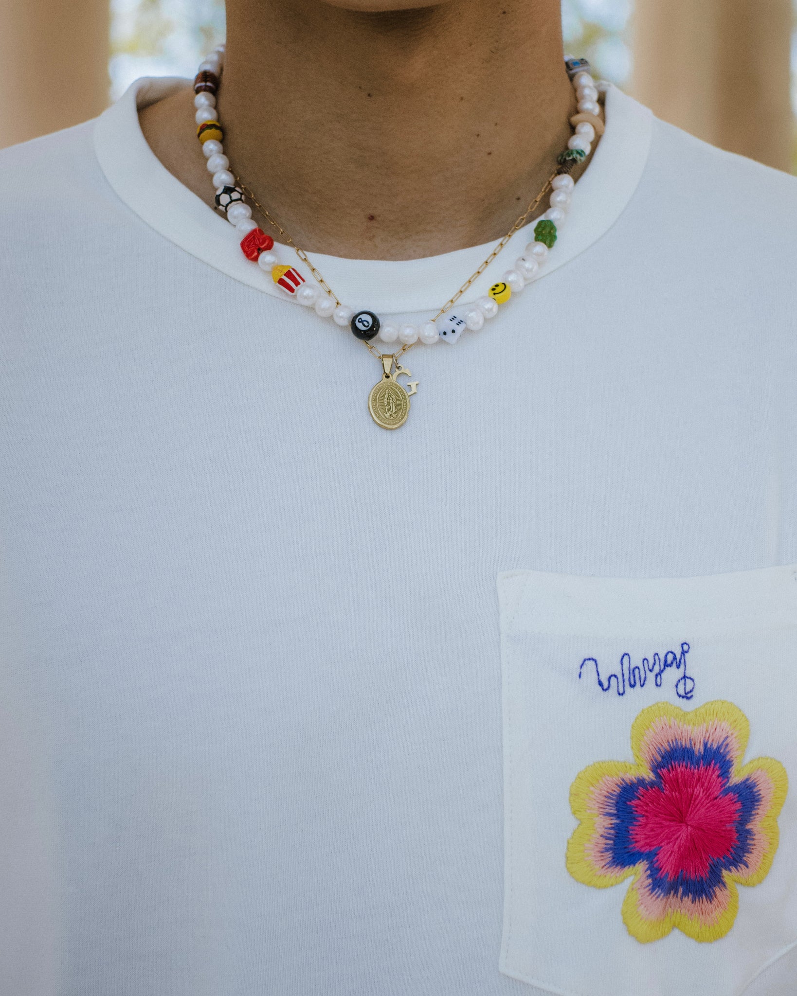 WHYAT Necklace „Sunday“ Charms
