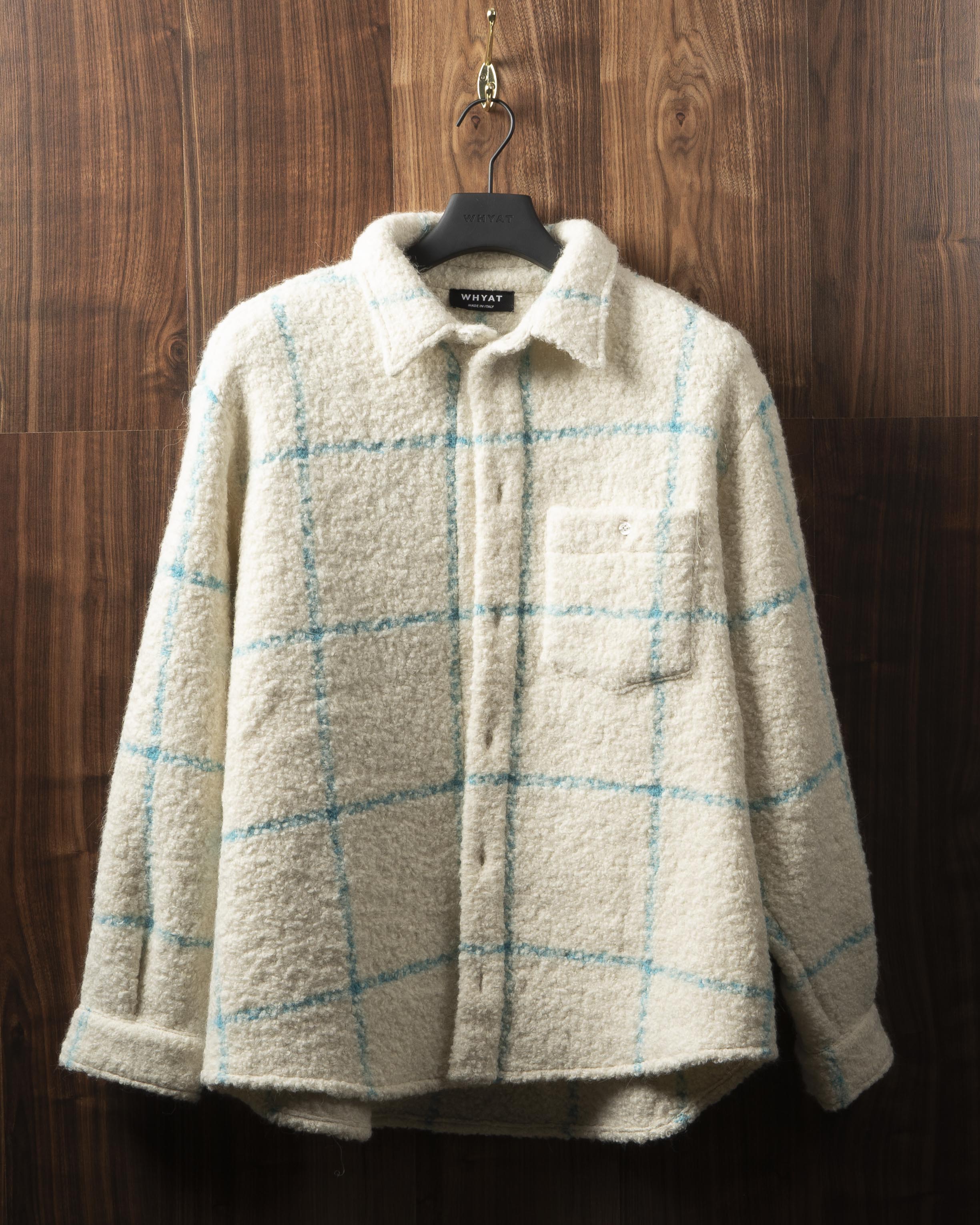 ALPACA SHAGGY CHECK BLOUSON 4 AURALEE(オーラリー) / SURI ALPACA