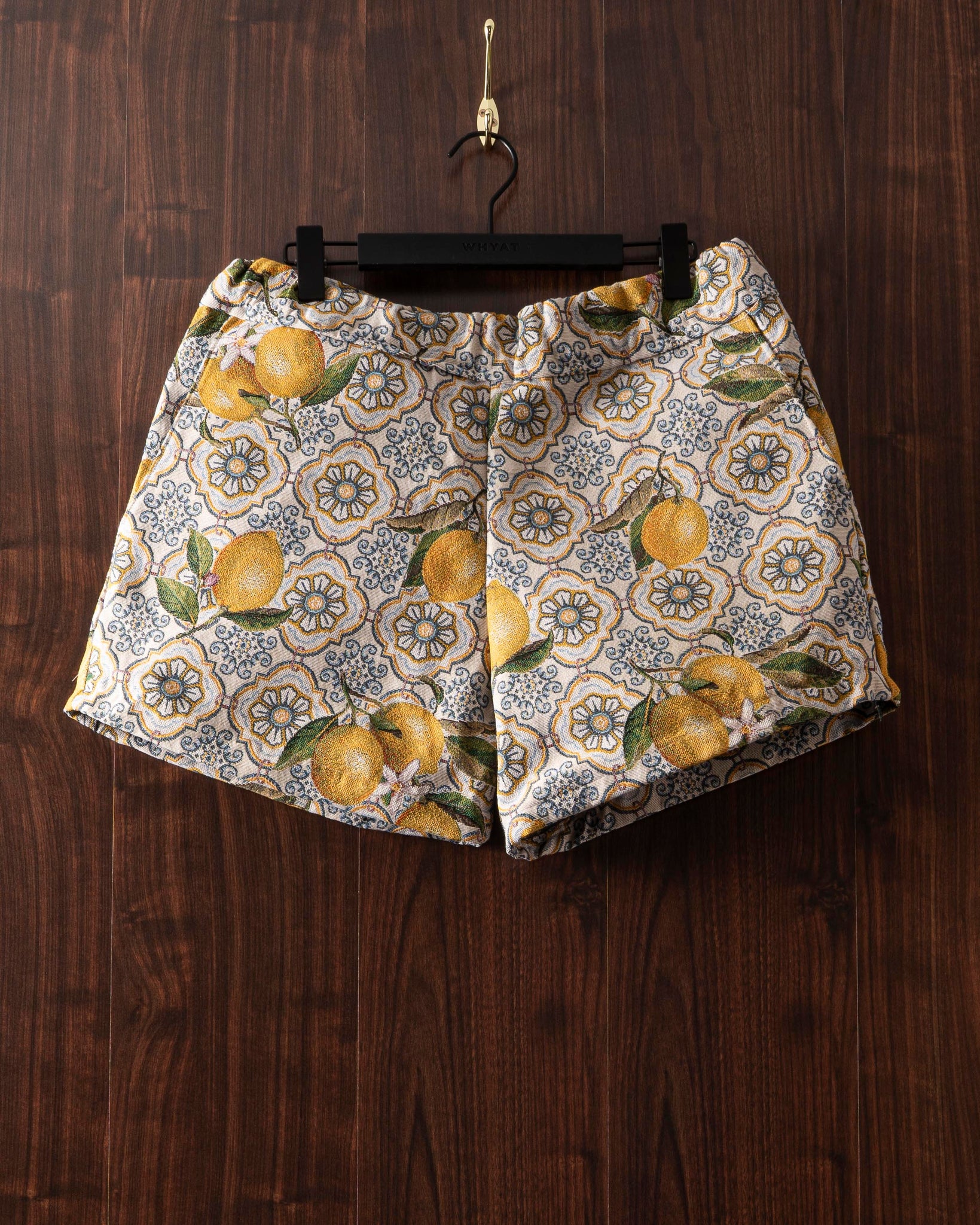 WHYAT Handmade Shorts - "Lemons"