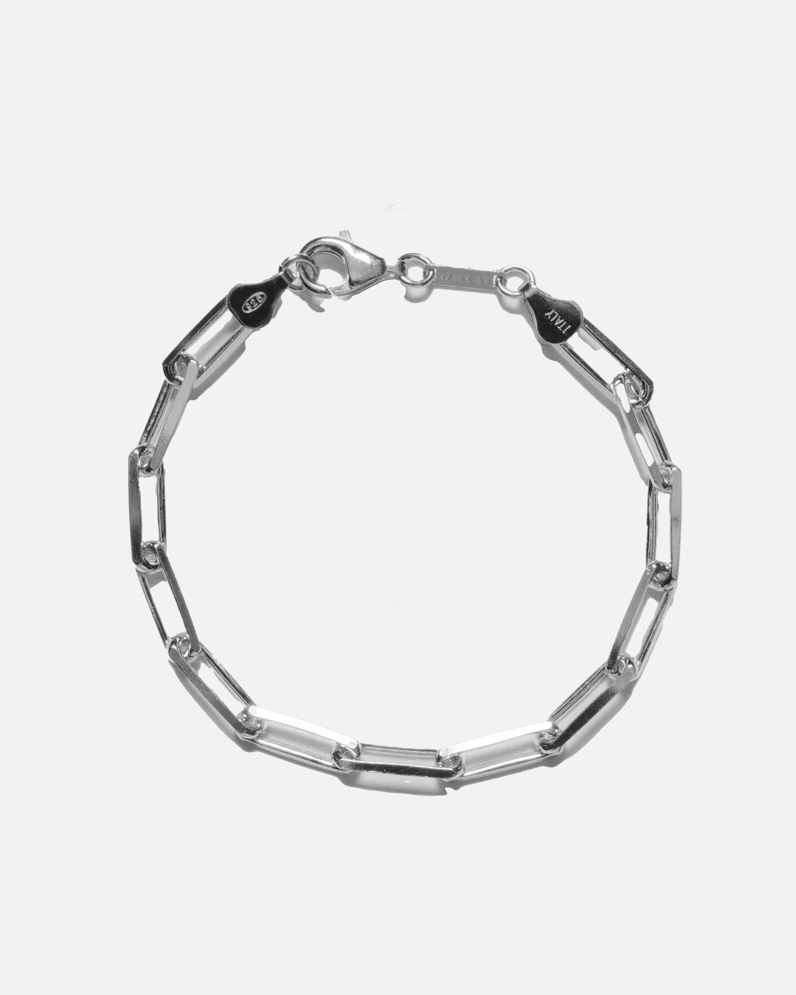Link Bracelet in Silver