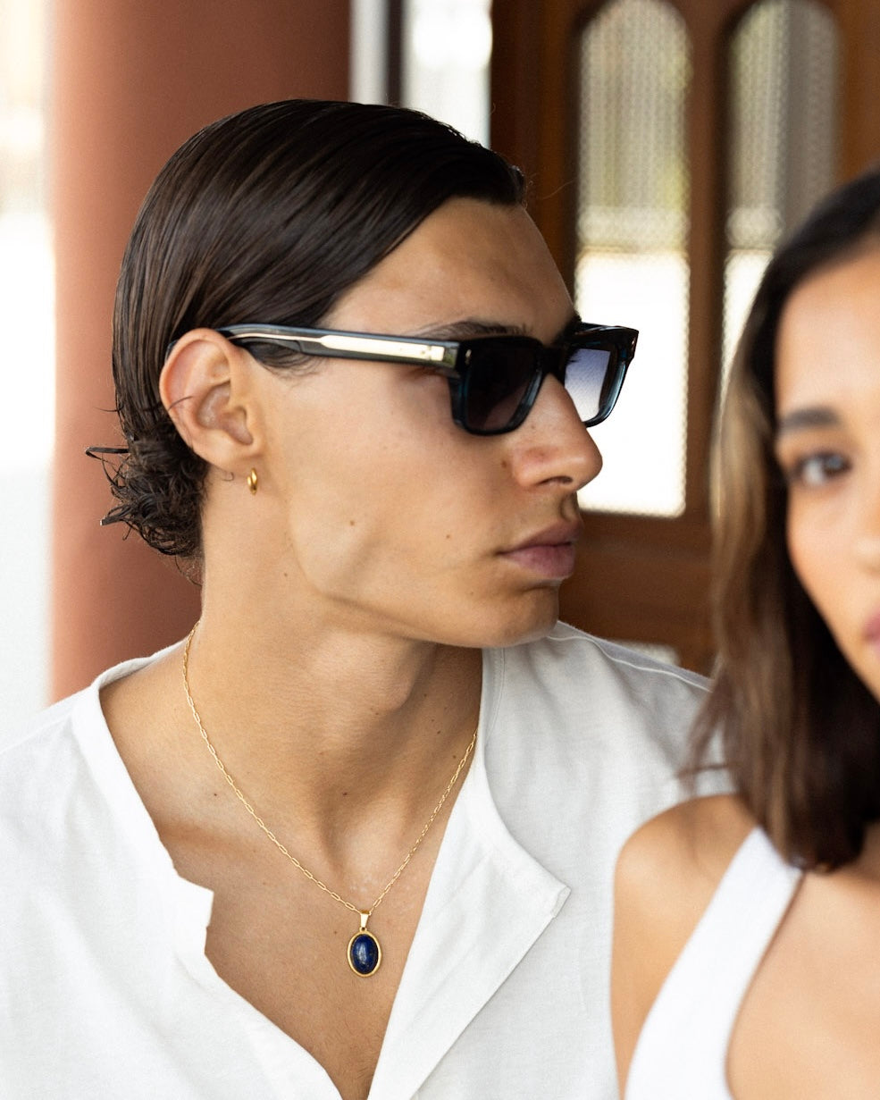 Lapislazuli pendant necklace