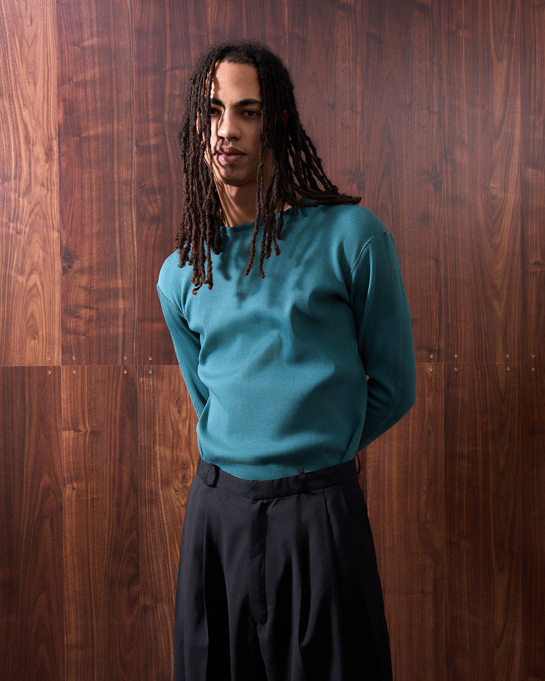 WHYAT Handmade Longsleeve -Vintage Green