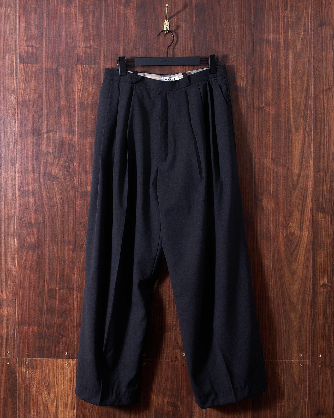WHYAT Handmade Suitpants -Black/Anthrazit