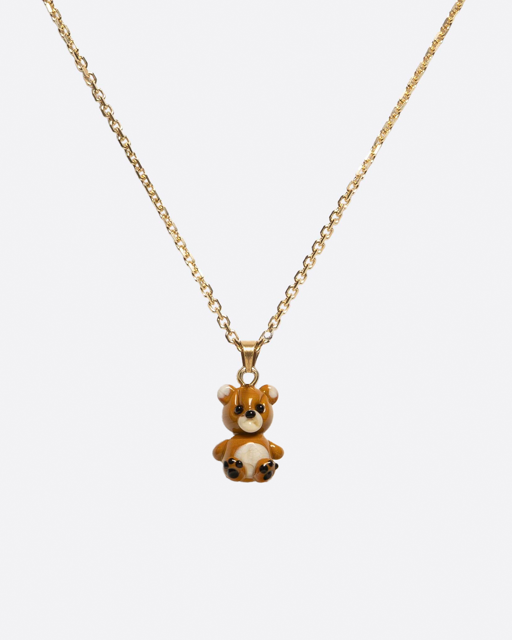 Teddy bear necklace