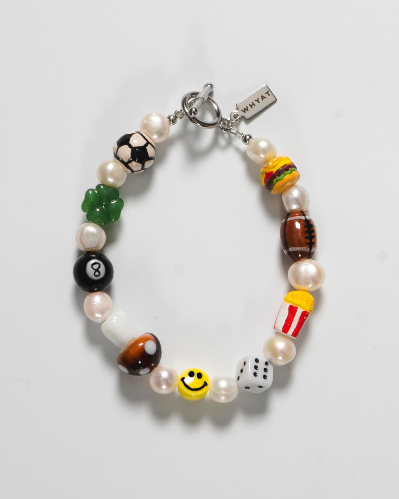 WHYAT Pearl Charms bracelet