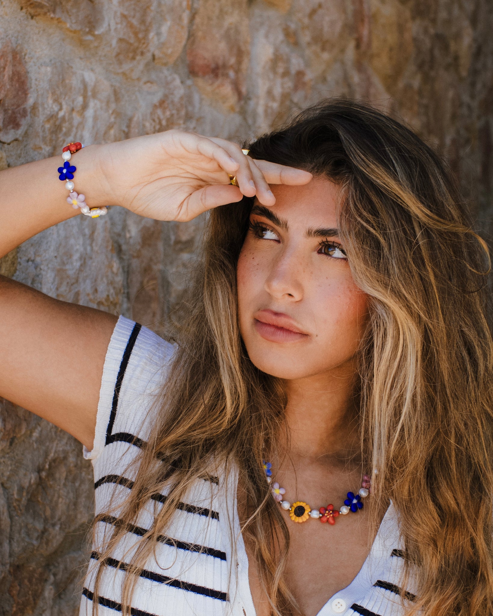 WHYAT Bracelet with flowers