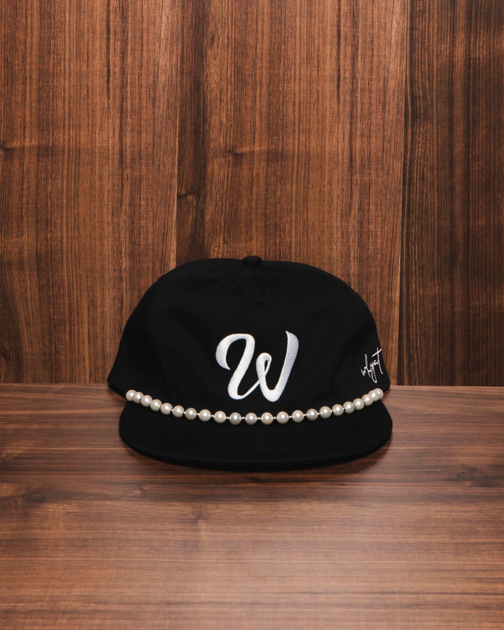 WHYAT „W Pearl Cap“ - Black