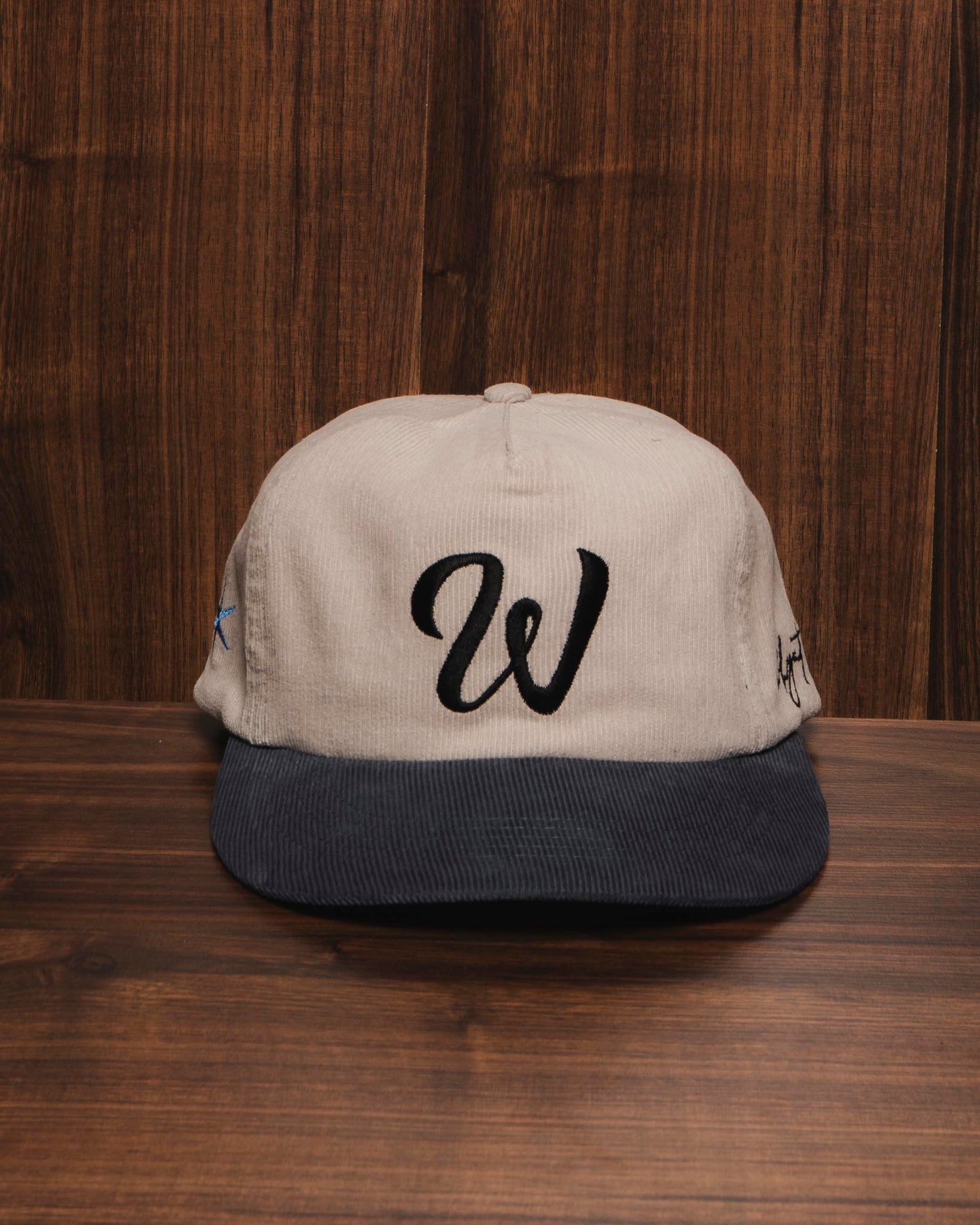 WHYAT „W Logo“ Cap- Corduroy