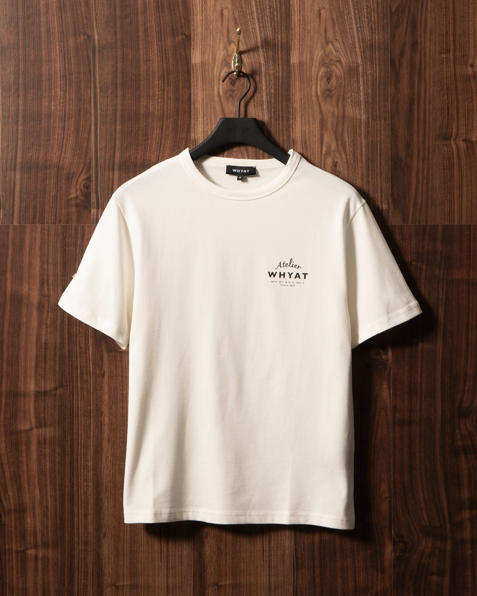 WHYAT Tee Atelier White/Black