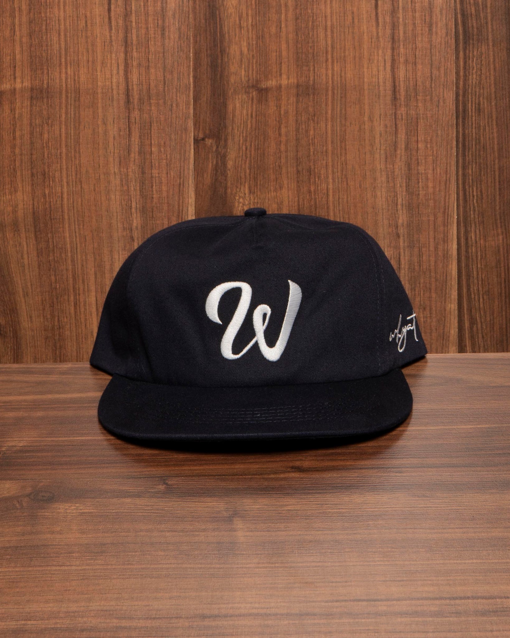 WHYAT „W Logo“ Cap- Navy Blue