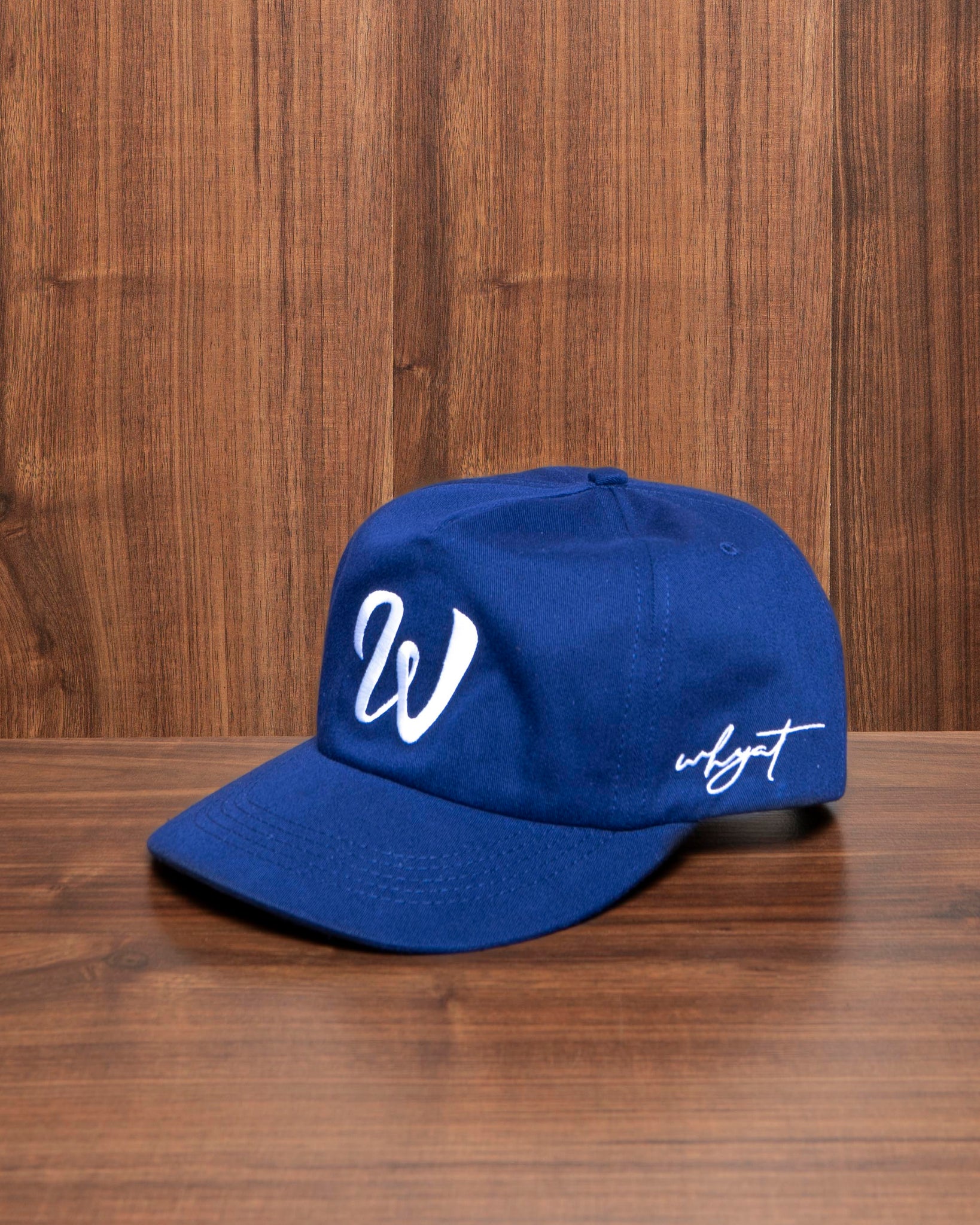 WHYAT „W Logo“ Cap- Blue