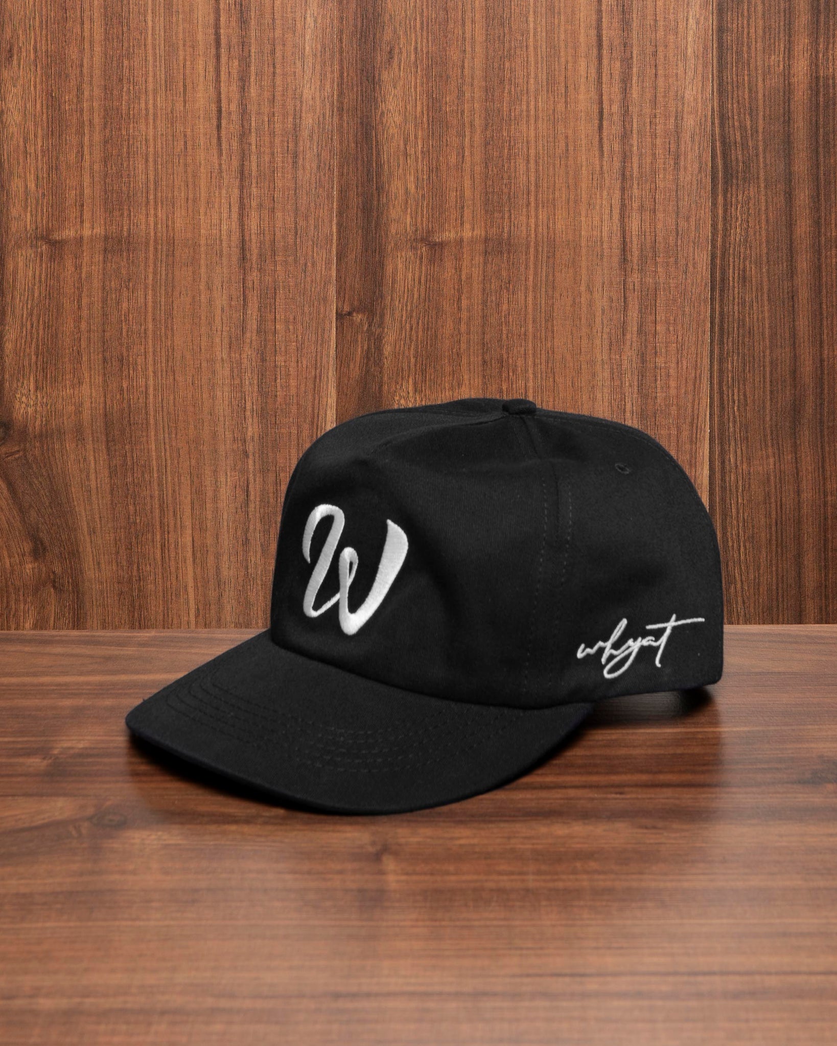 WHYAT „W Logo“ Cap- Black