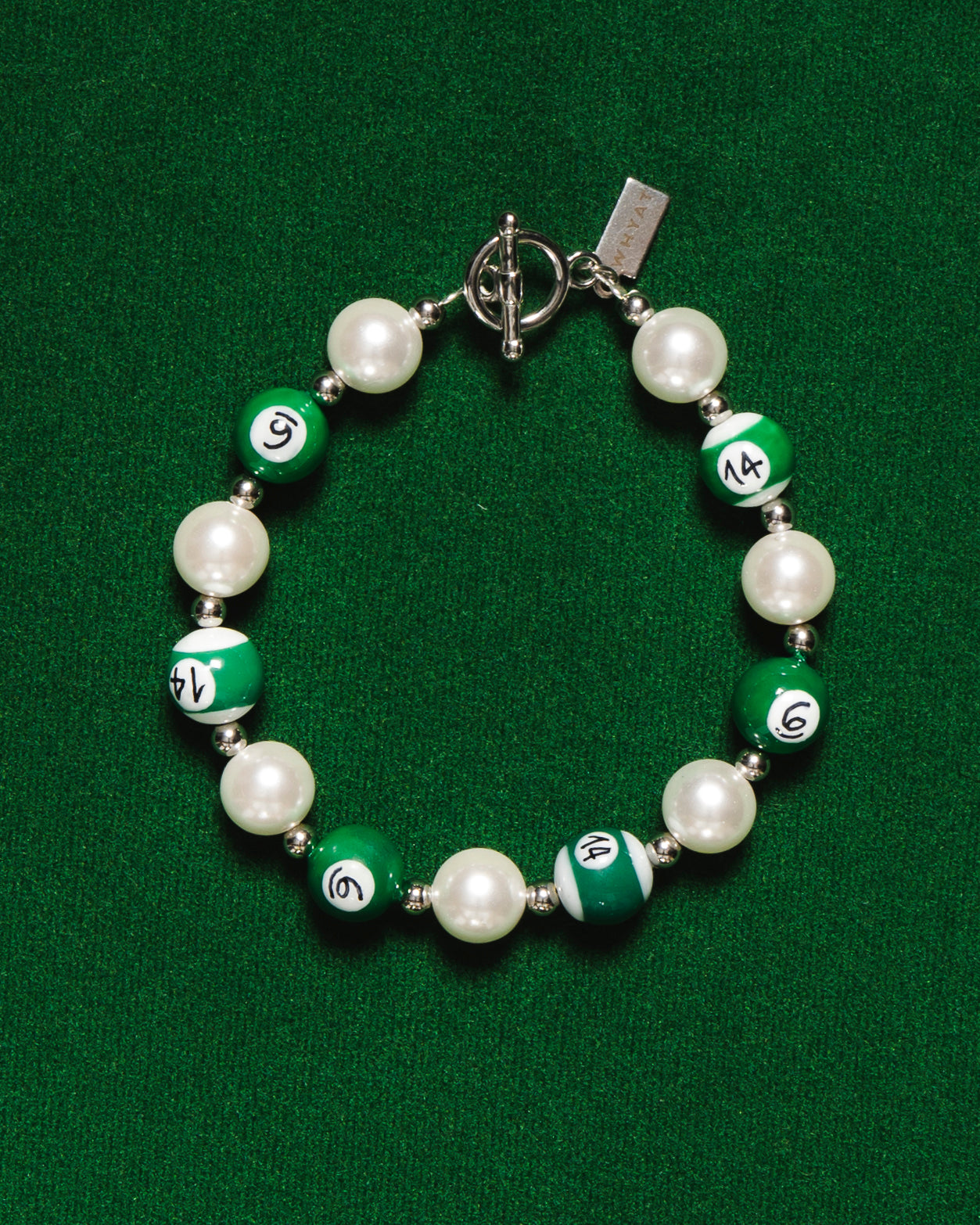 WHYAT billiards pearl bracelet