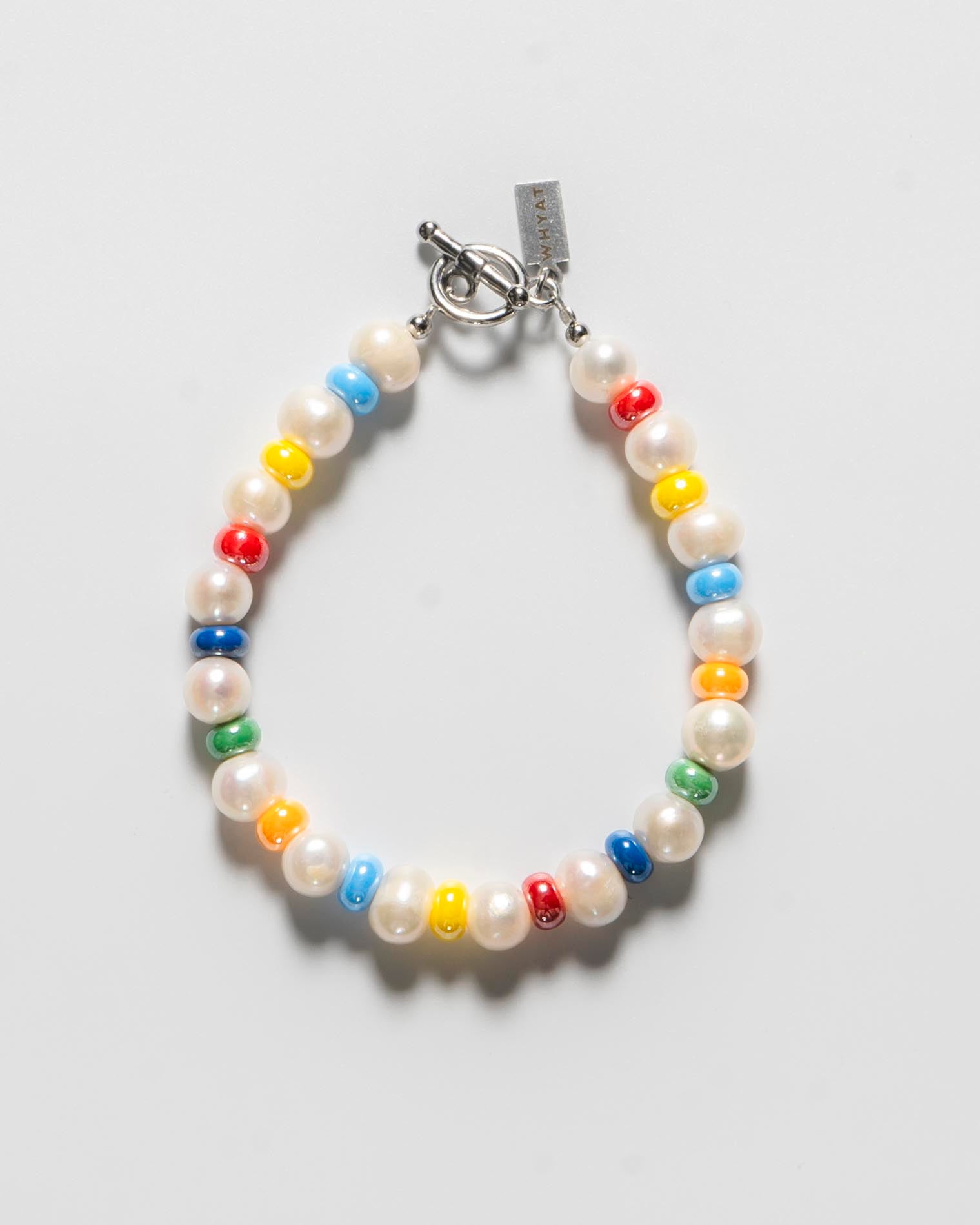 Freshwater Pearl Bracelet -colourful