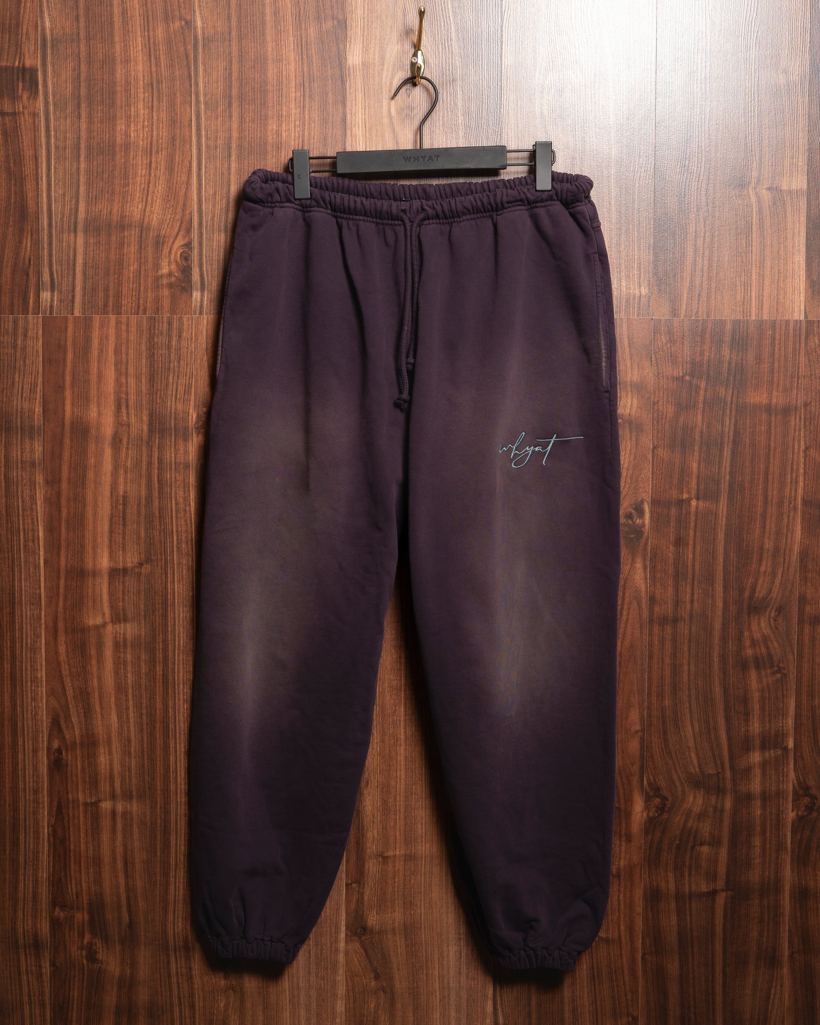 WHYAT SWEATPANTS CITY WASHED MIDNIGHT PLUM