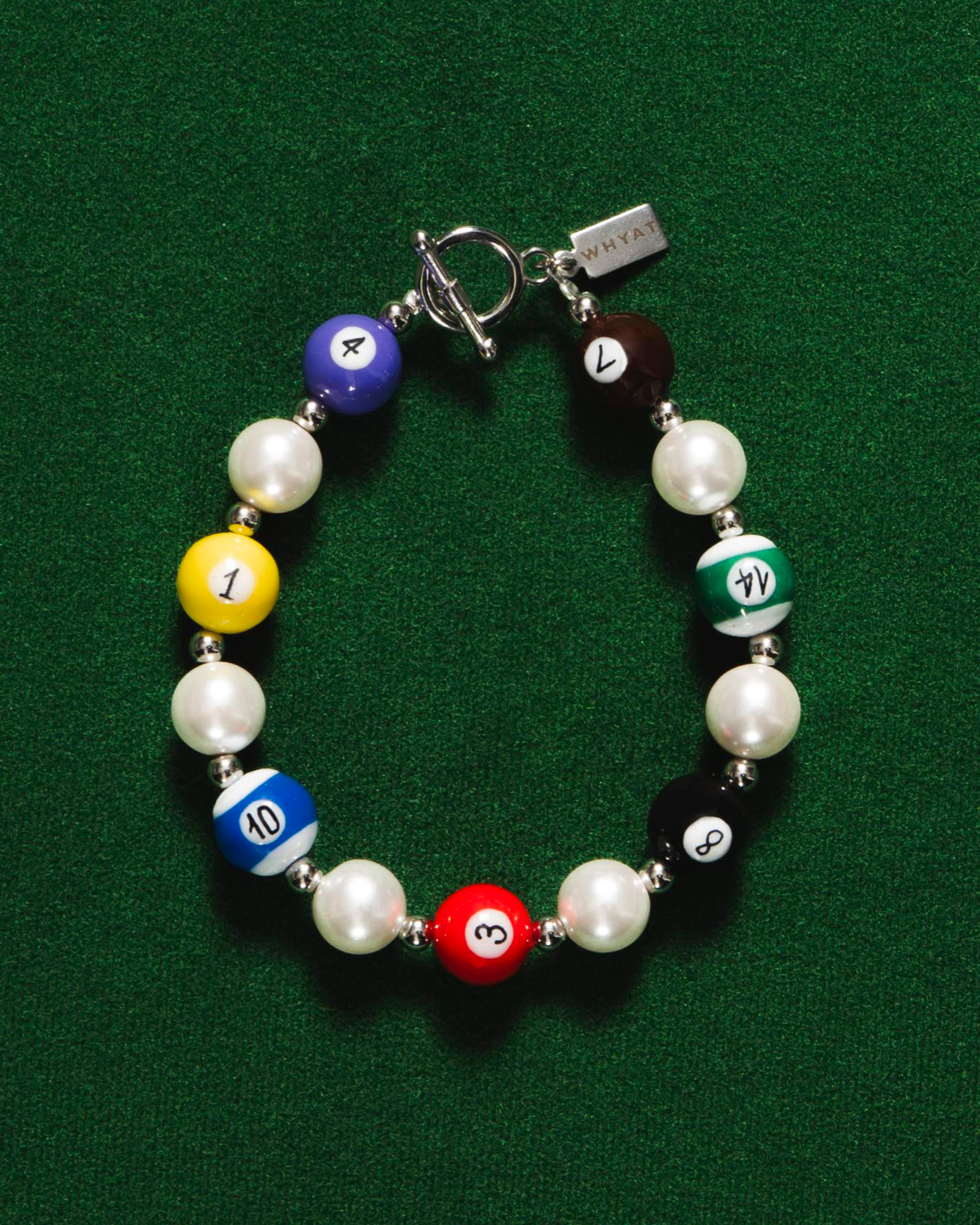 Billiards Pearl Bracelet WHYAT