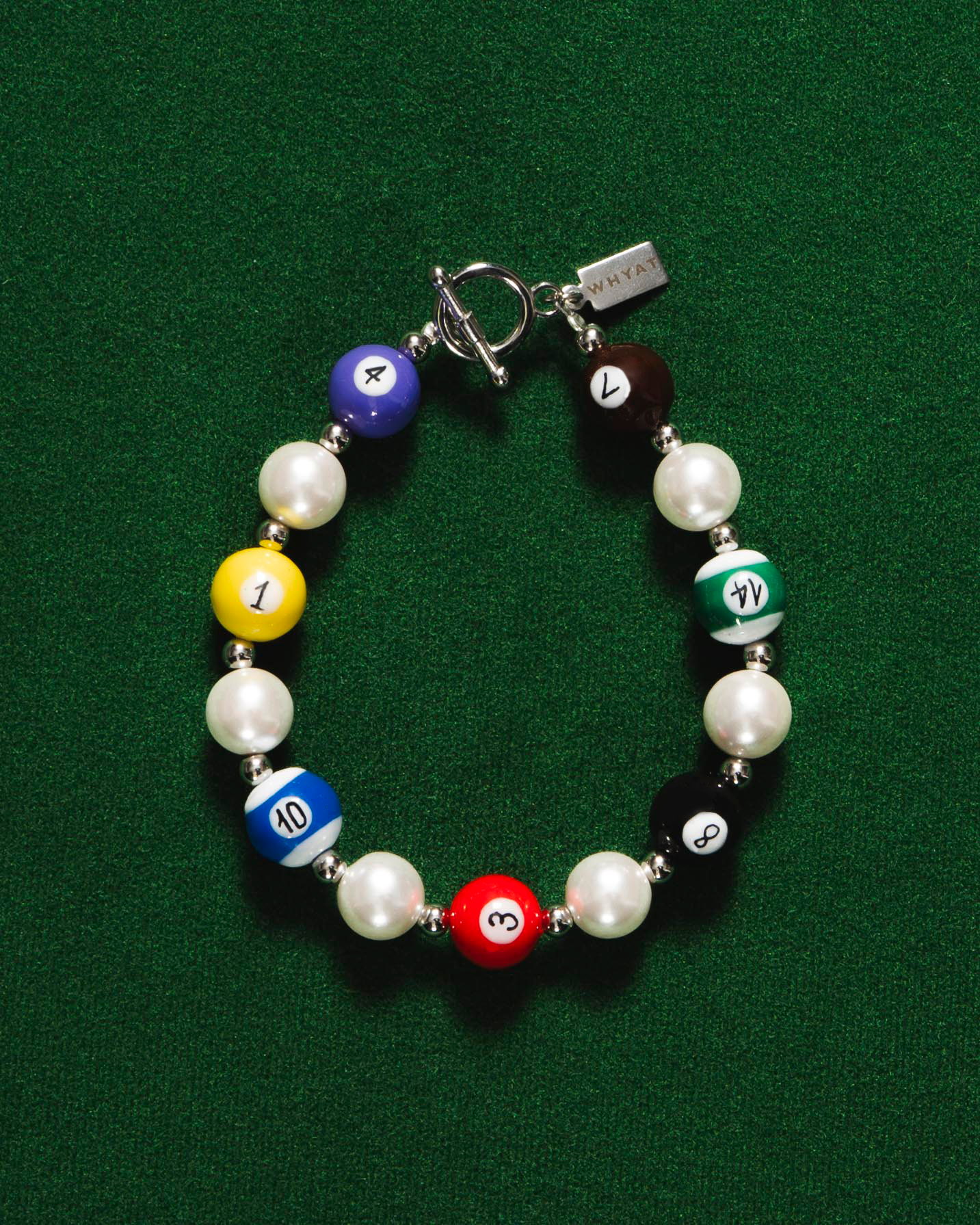 Billiards Pearl Bracelet WHYAT