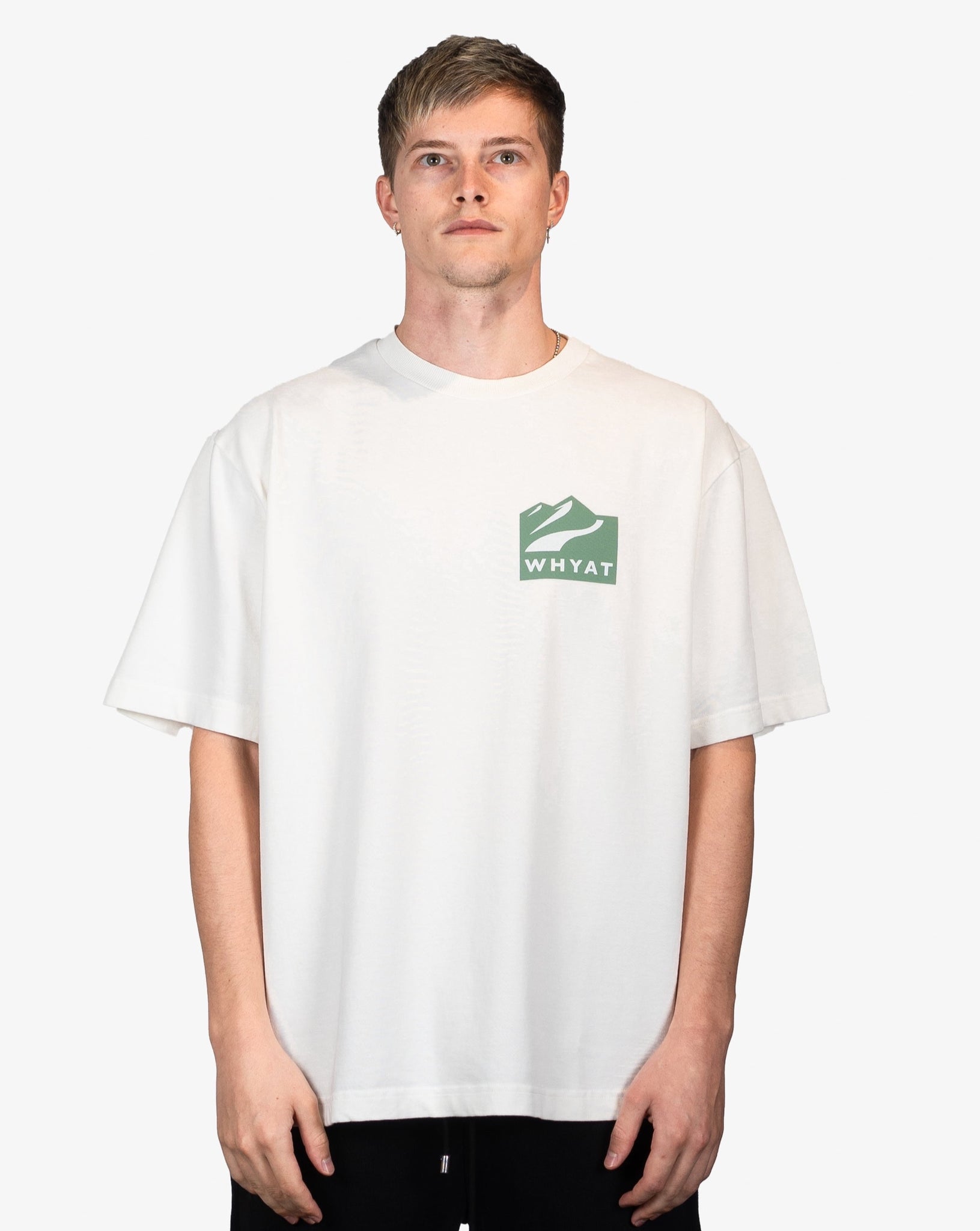 WHYAT TEE MOUTAIN -WHITE